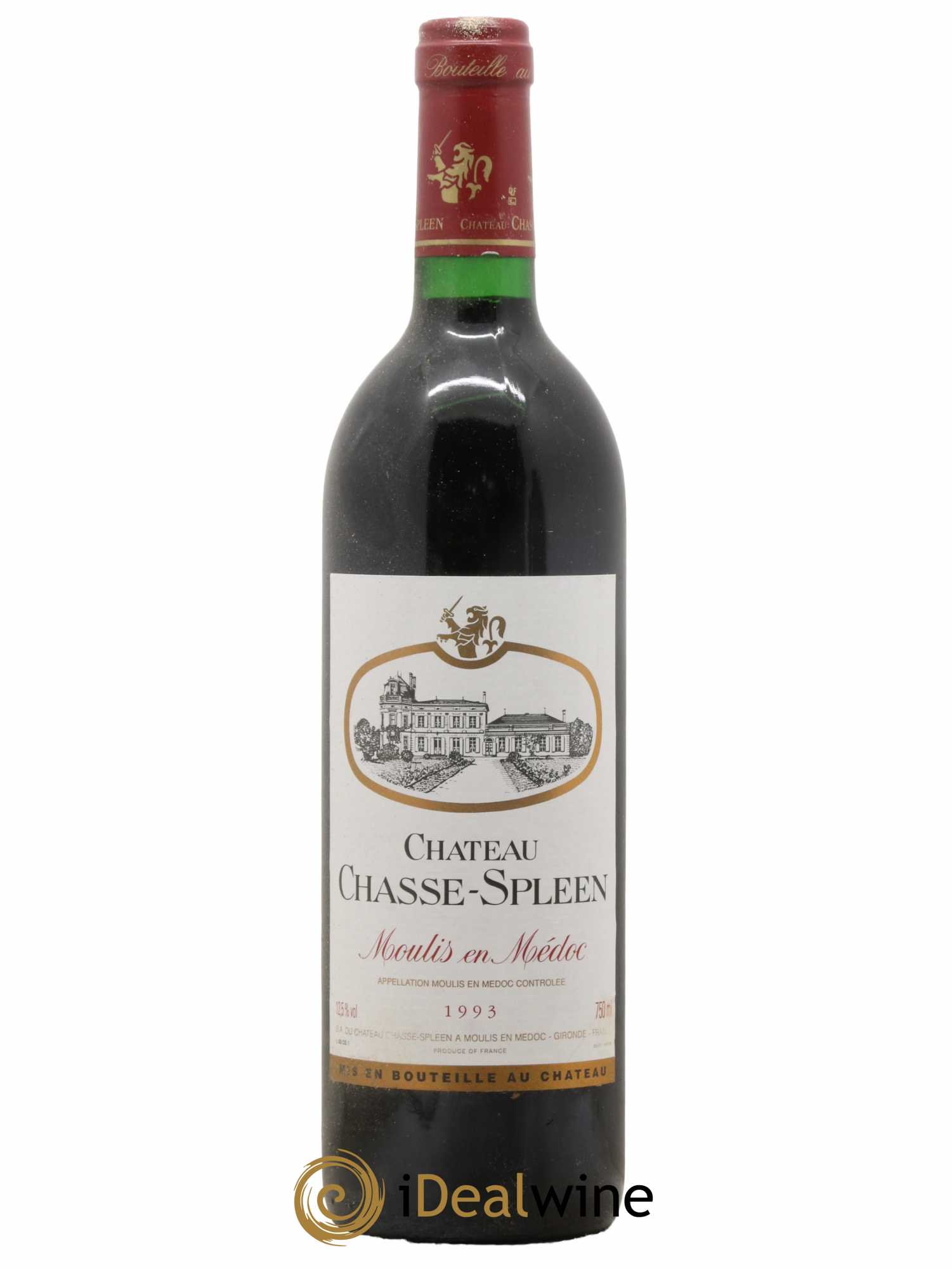 Château Chasse Spleen 1993 - Lot de 1 bouteille - 0