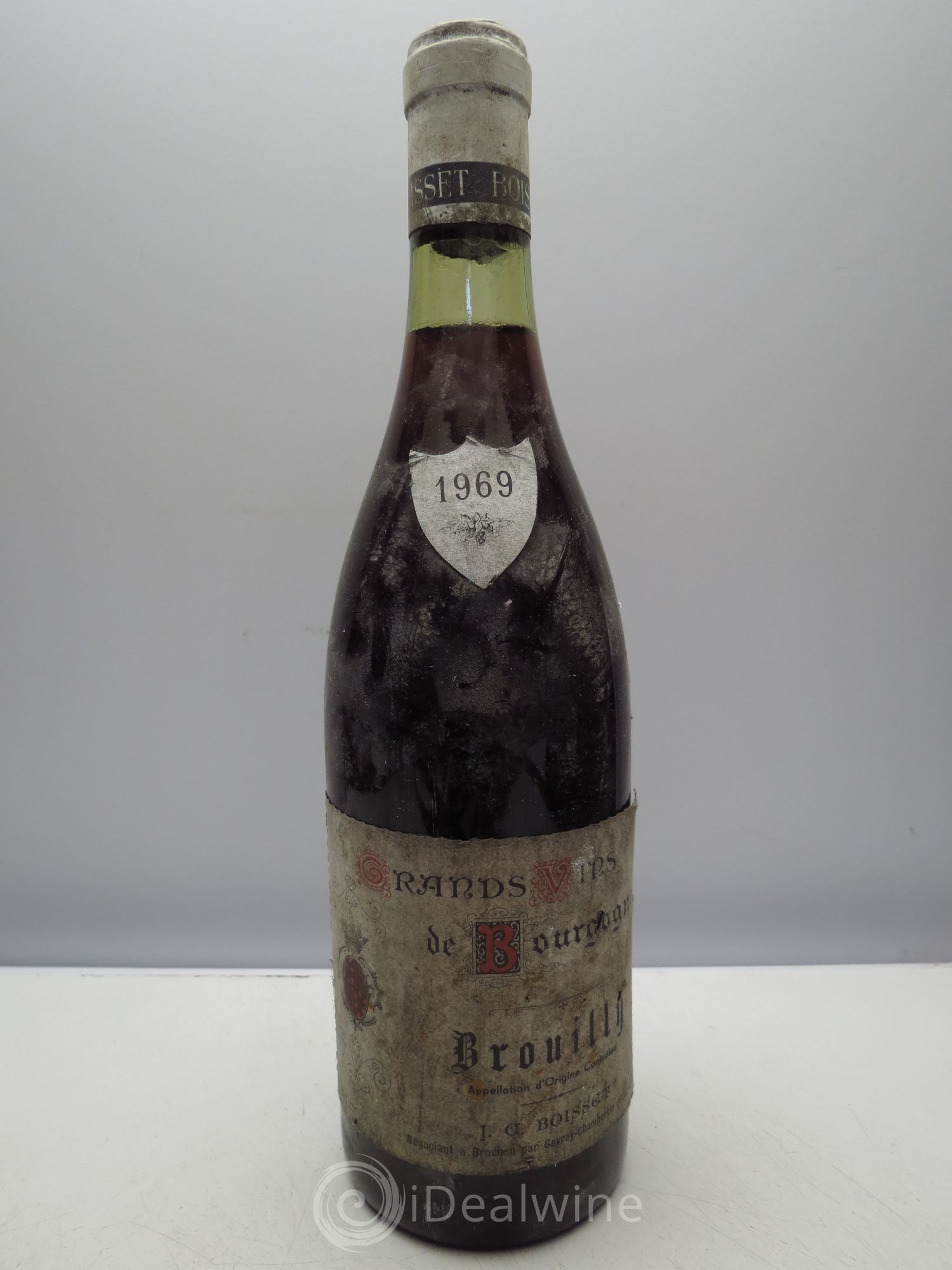 Brouilly JC Boisset 1969 - Lot de 1 bouteille - 0
