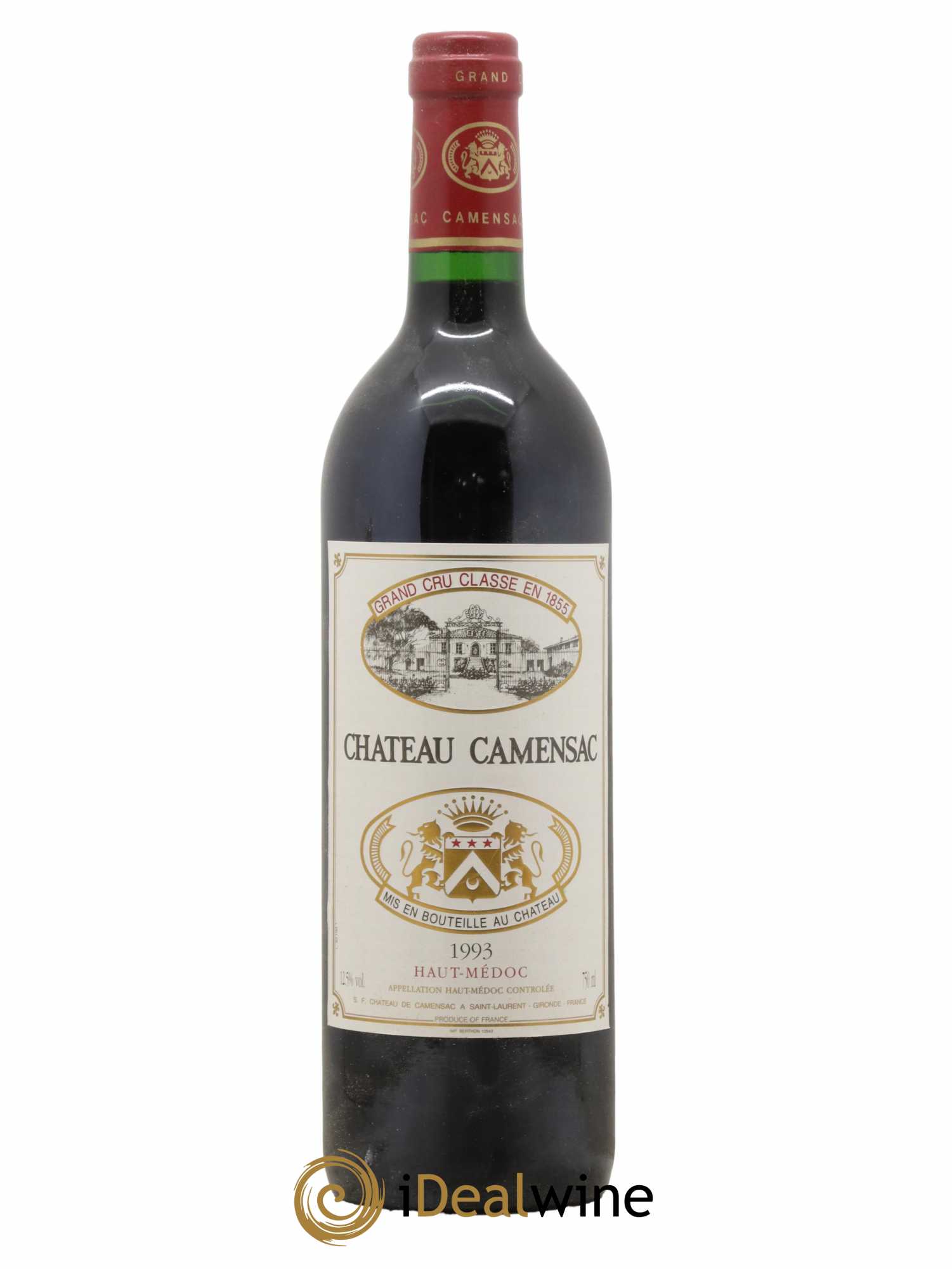 Château Camensac 5ème Grand Cru Classé 1993 - Lot de 1 bouteille - 0