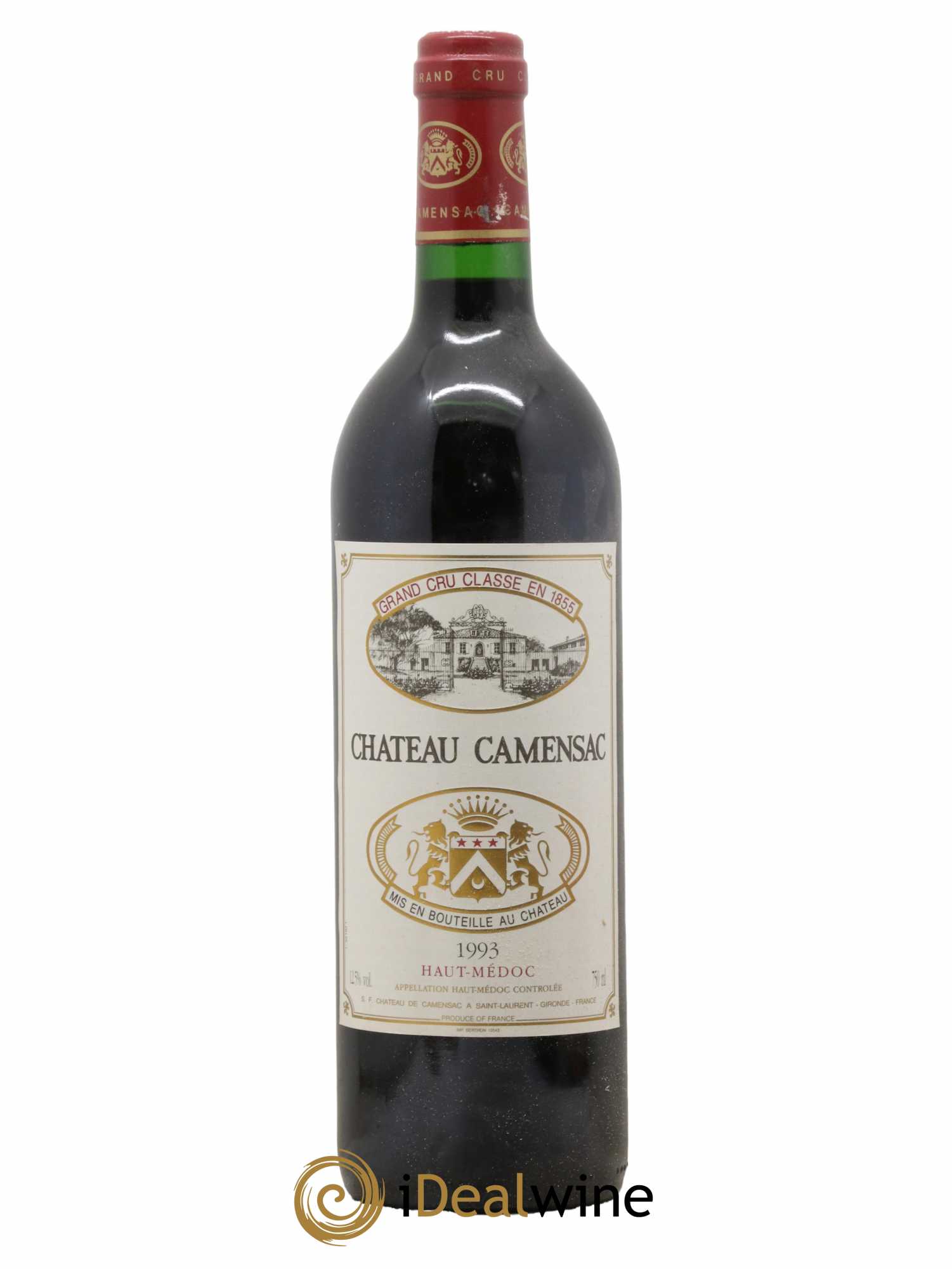 Château Camensac 5ème Grand Cru Classé 1993 - Lot de 1 bouteille - 0