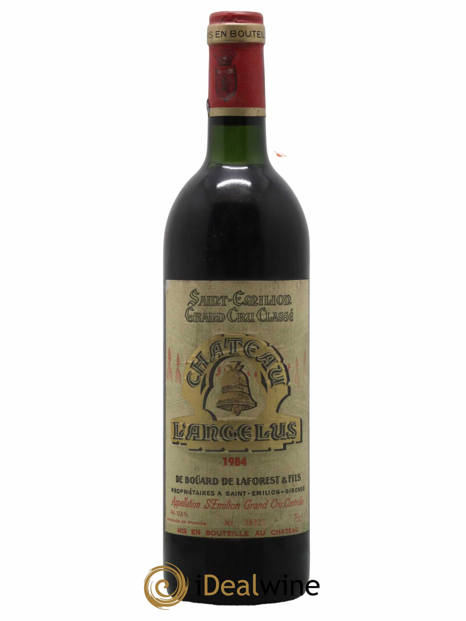 Château Angélus 1er Grand Cru Classé A 1984 - Lot de 1 bouteille - 0