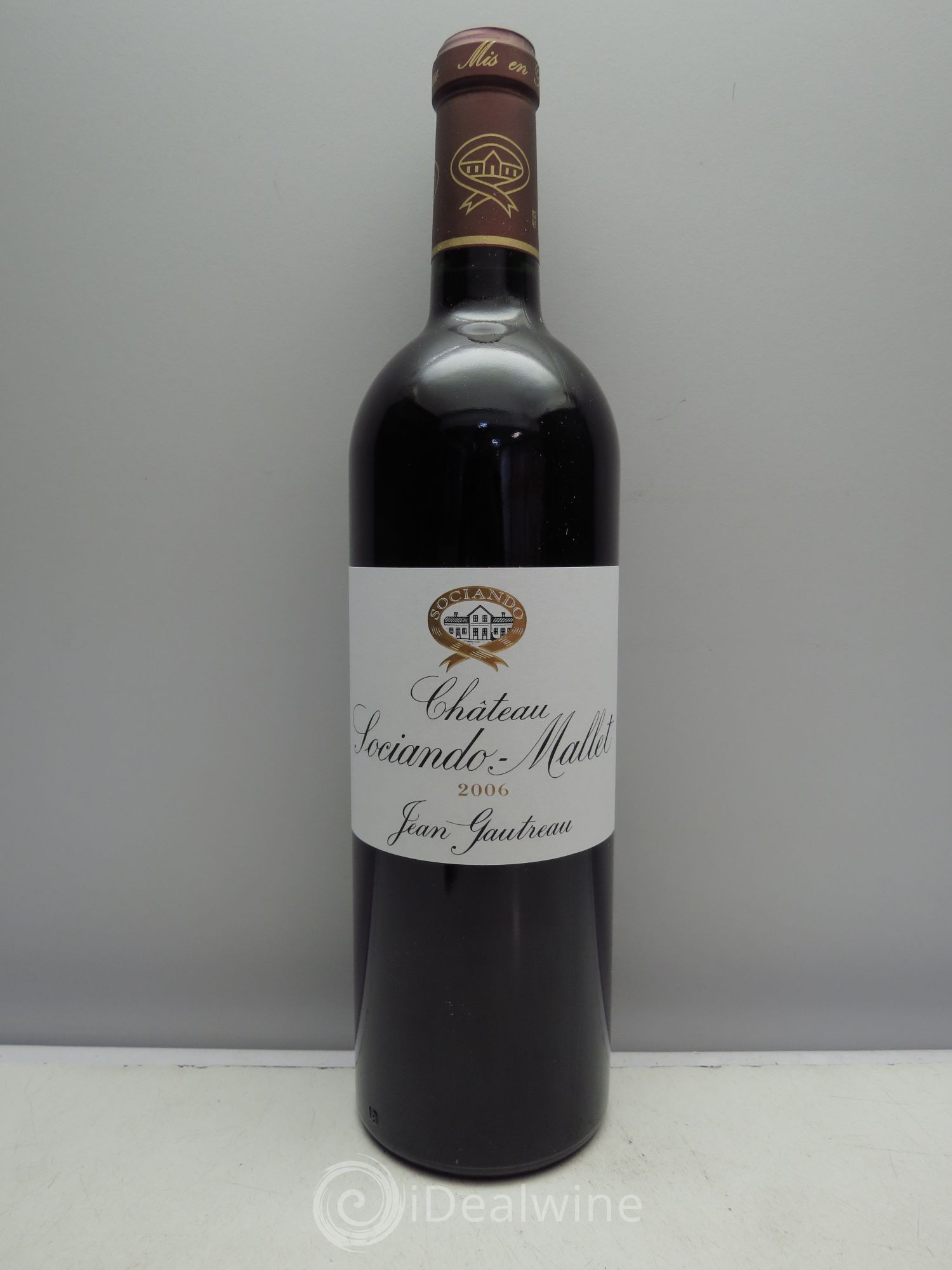 Château Sociando Mallet 2006 - Lot de 12 bouteilles - 0