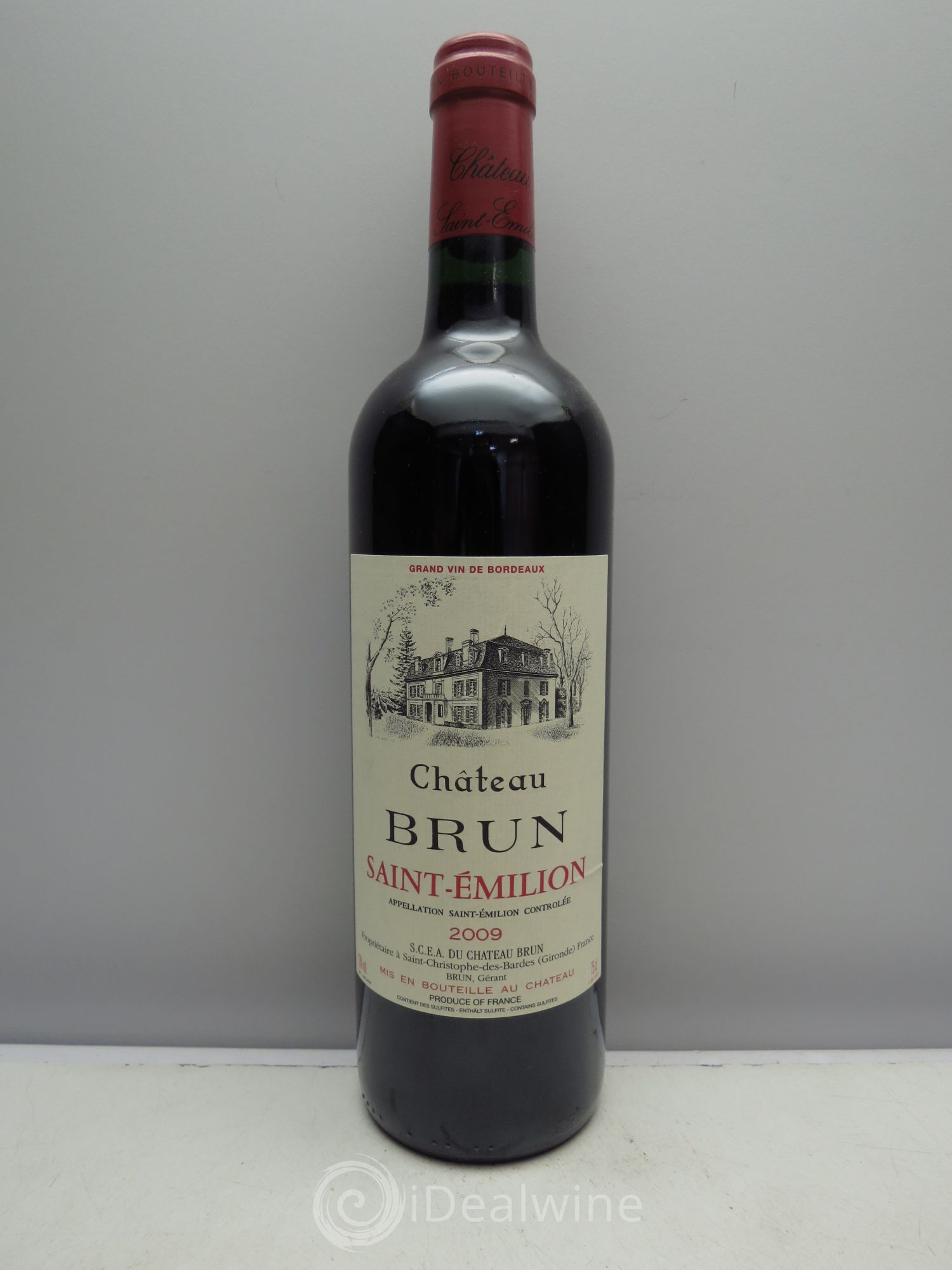 Saint-Émilion Château Brun 2009 - Lot de 12 bouteilles - 0