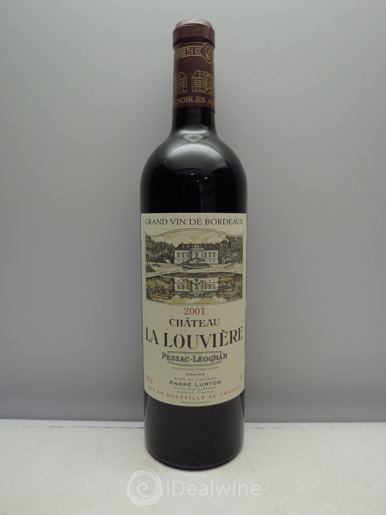 Château la Louvière 2001 - Lot de 12 bouteilles - 0