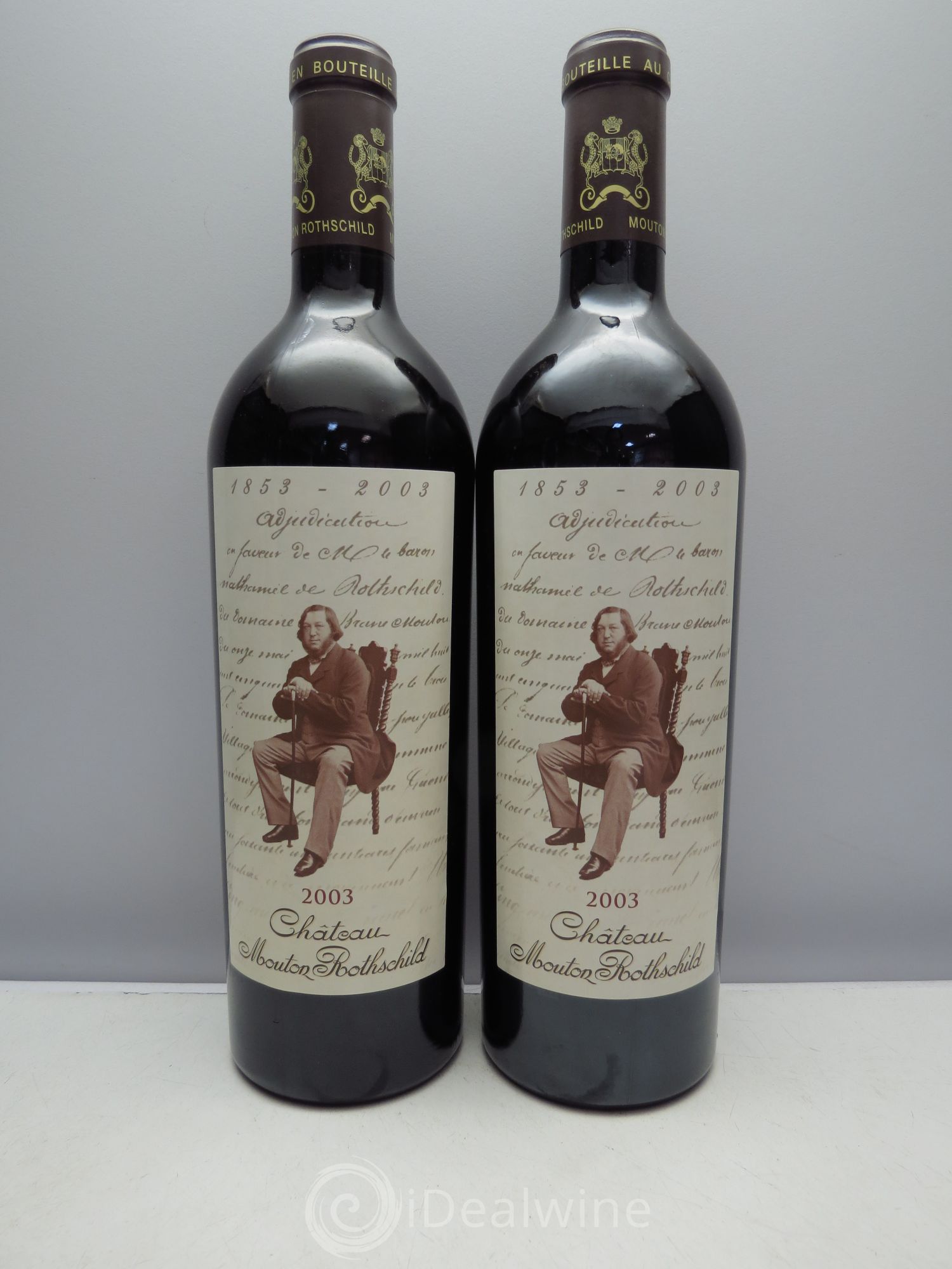 Château Mouton Rothschild 1er Grand Cru Classé 2003 - Lot de 6 bouteilles - 2