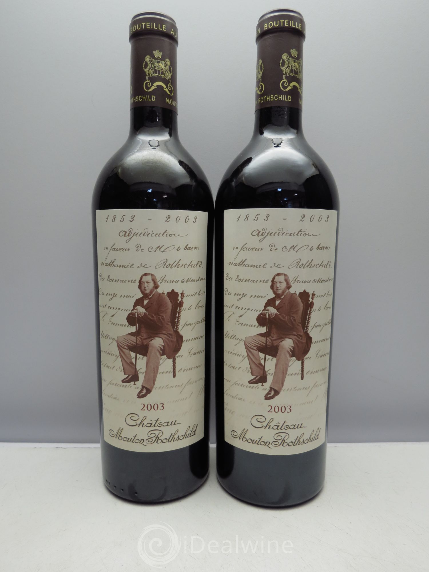 Château Mouton Rothschild 1er Grand Cru Classé 2003 - Lot de 6 bouteilles - 3