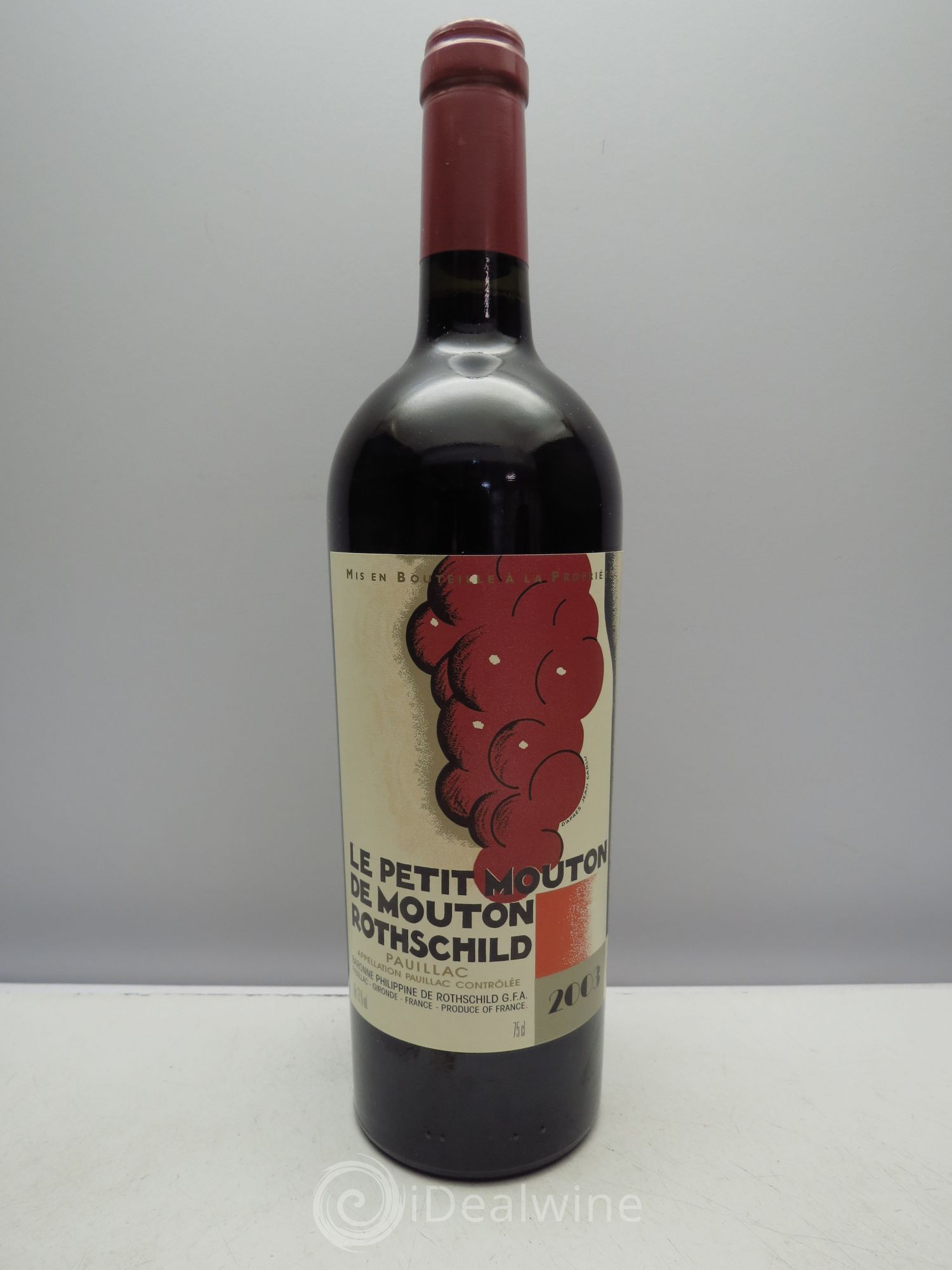 Petit Mouton Second Vin 2003 - Lot de 6 bouteilles - 0
