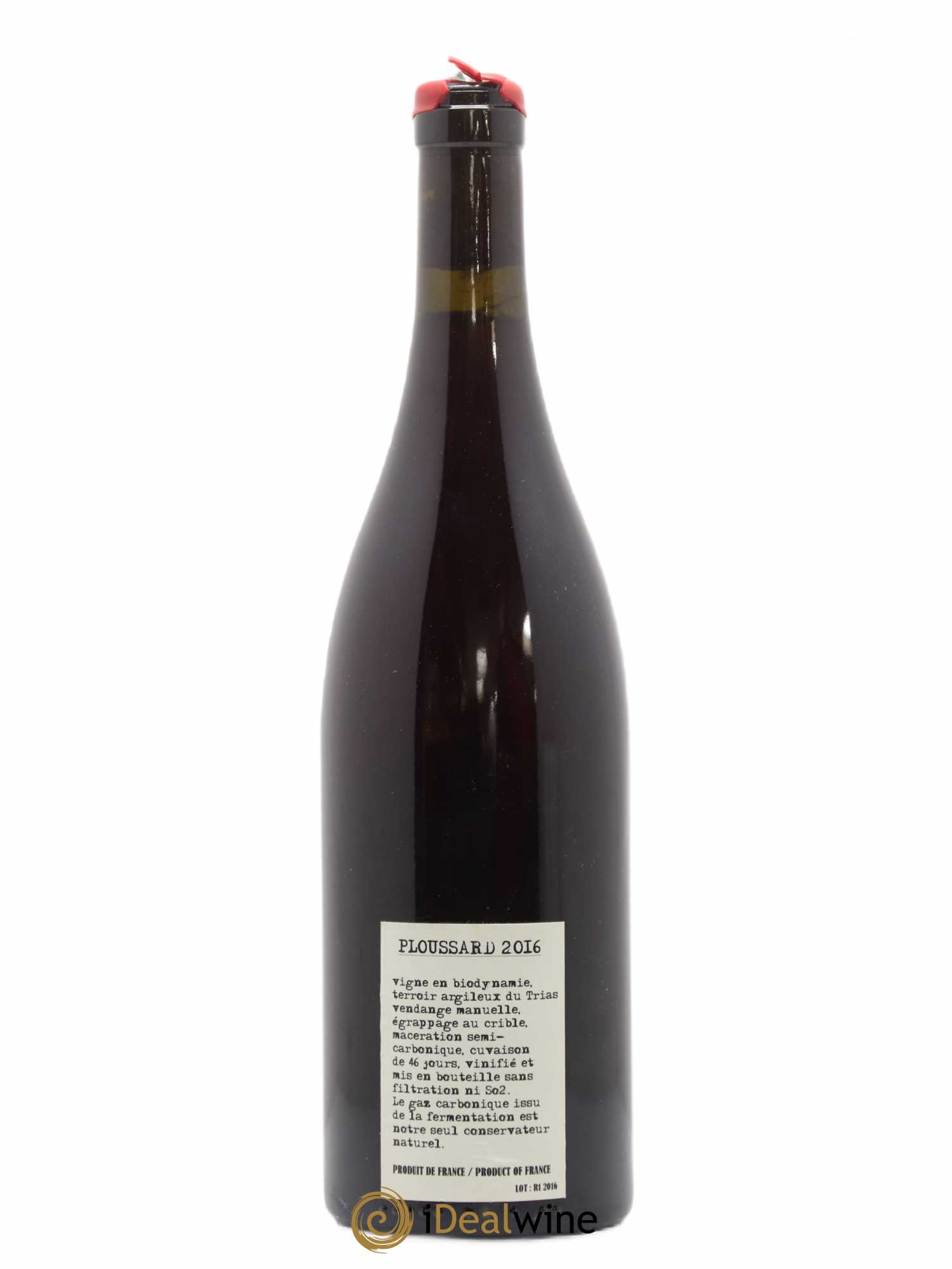 Arbois Pupillin Poulsard Houillon Bruyère 2016 - Posten von 1 Flasche - 1