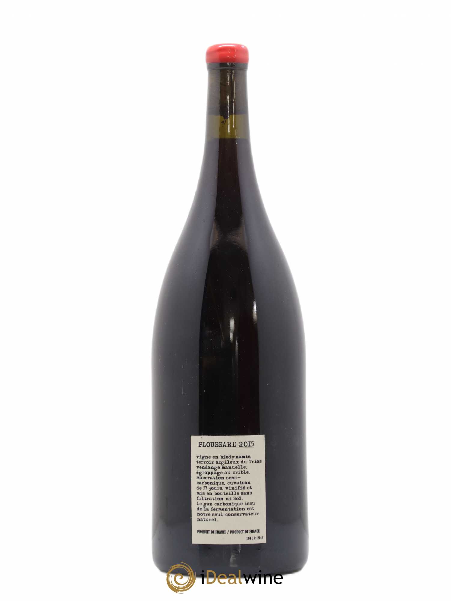 Arbois Pupillin Poulsard Houillon Bruyère 2015 - Posten von 1 Magnum - 1
