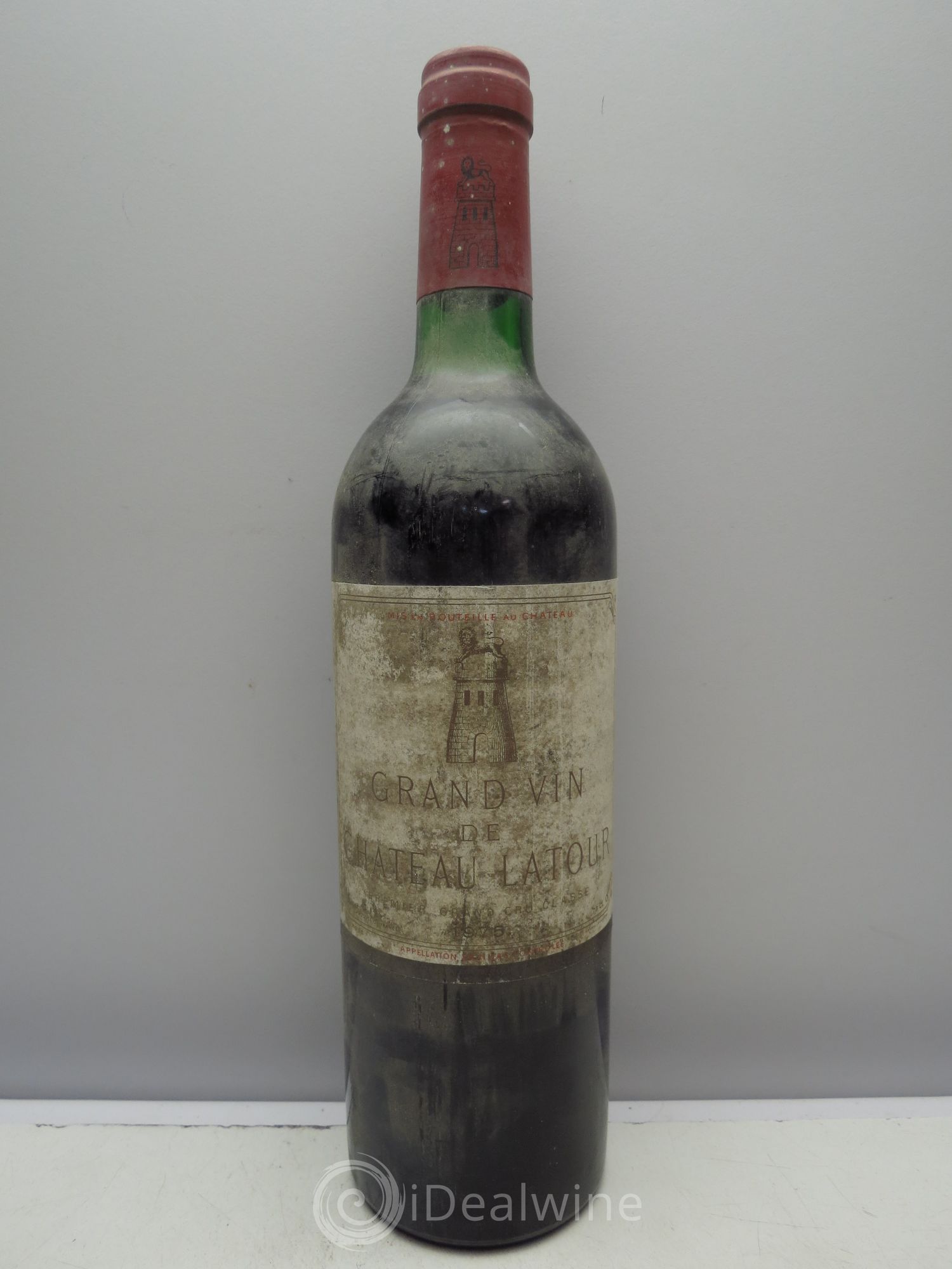 Château Latour 1er Grand Cru Classé 1975 - Lot de 1 bouteille - 0