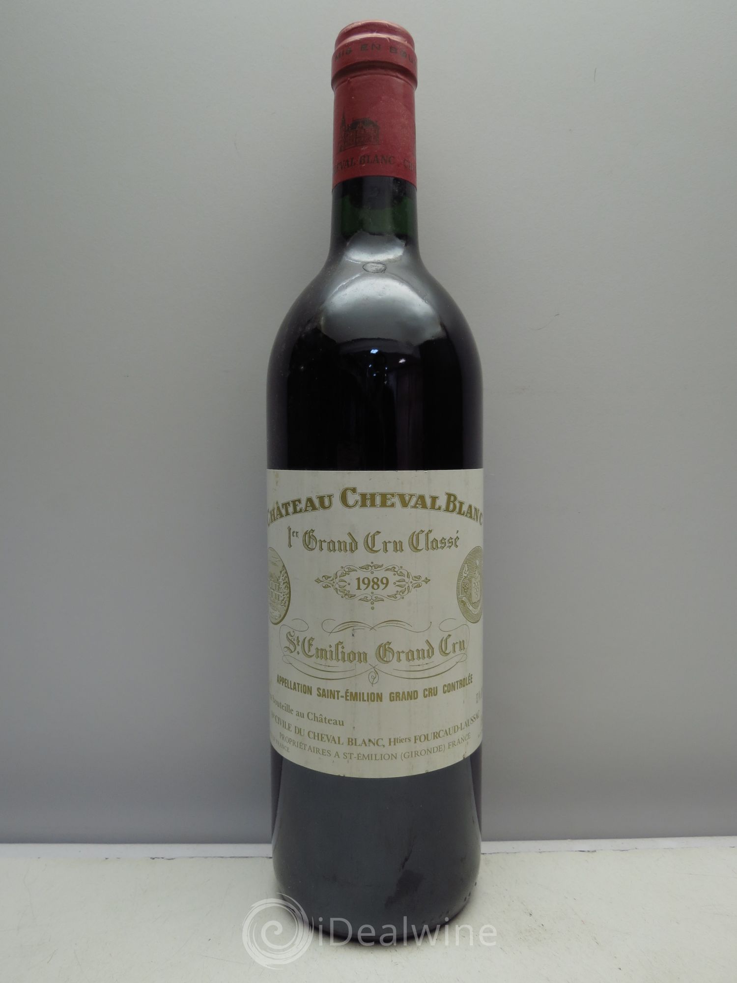 Château Cheval Blanc 1er Grand Cru Classé A 1989 - Lot de 1 bouteille - 0