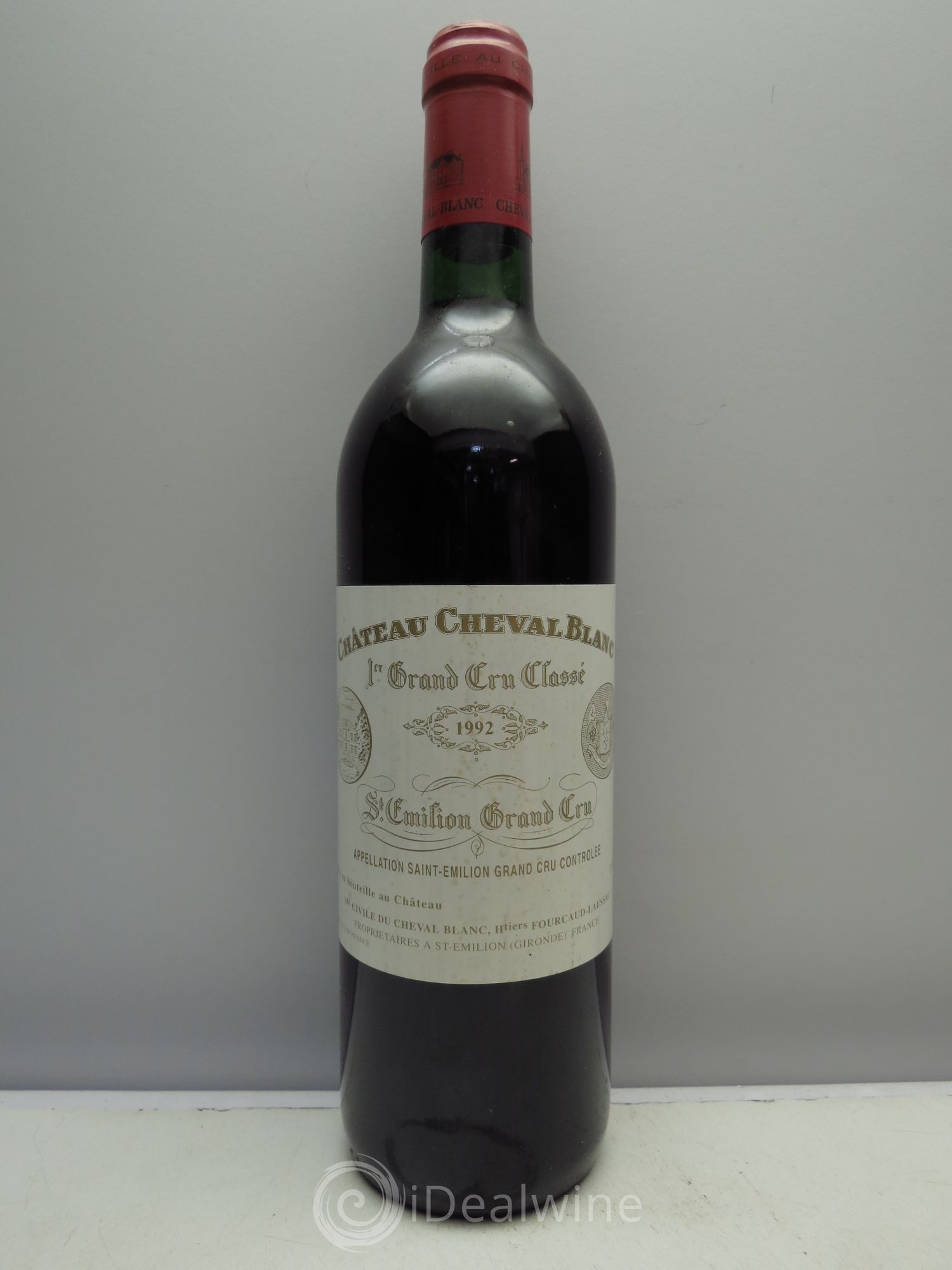 Château Cheval Blanc 1er Grand Cru Classé A 1992 - Lot de 1 bouteille - 0