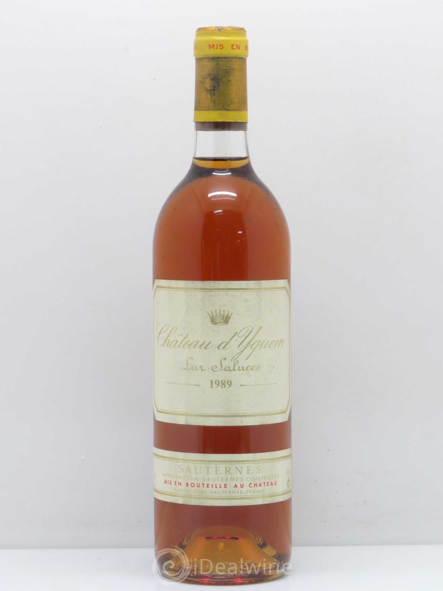 Château d' Yquem 1er Cru Classé Supérieur 1989 - Lot de 1 bouteille - 0