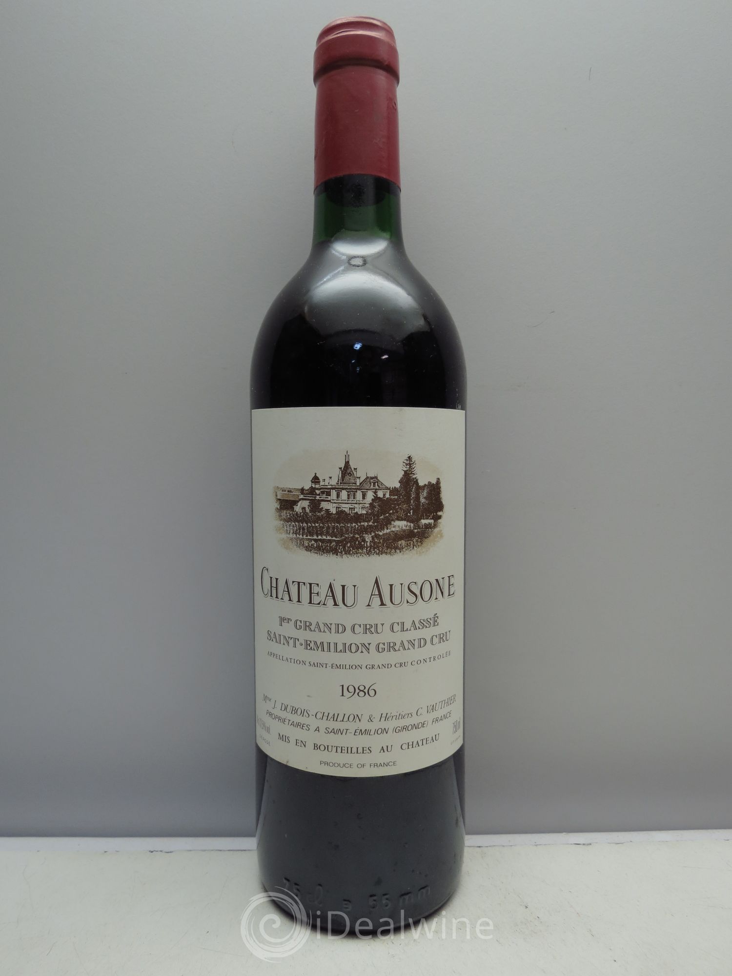 Château Ausone 1er Grand Cru Classé A 1986 - Lot de 1 bouteille - 0