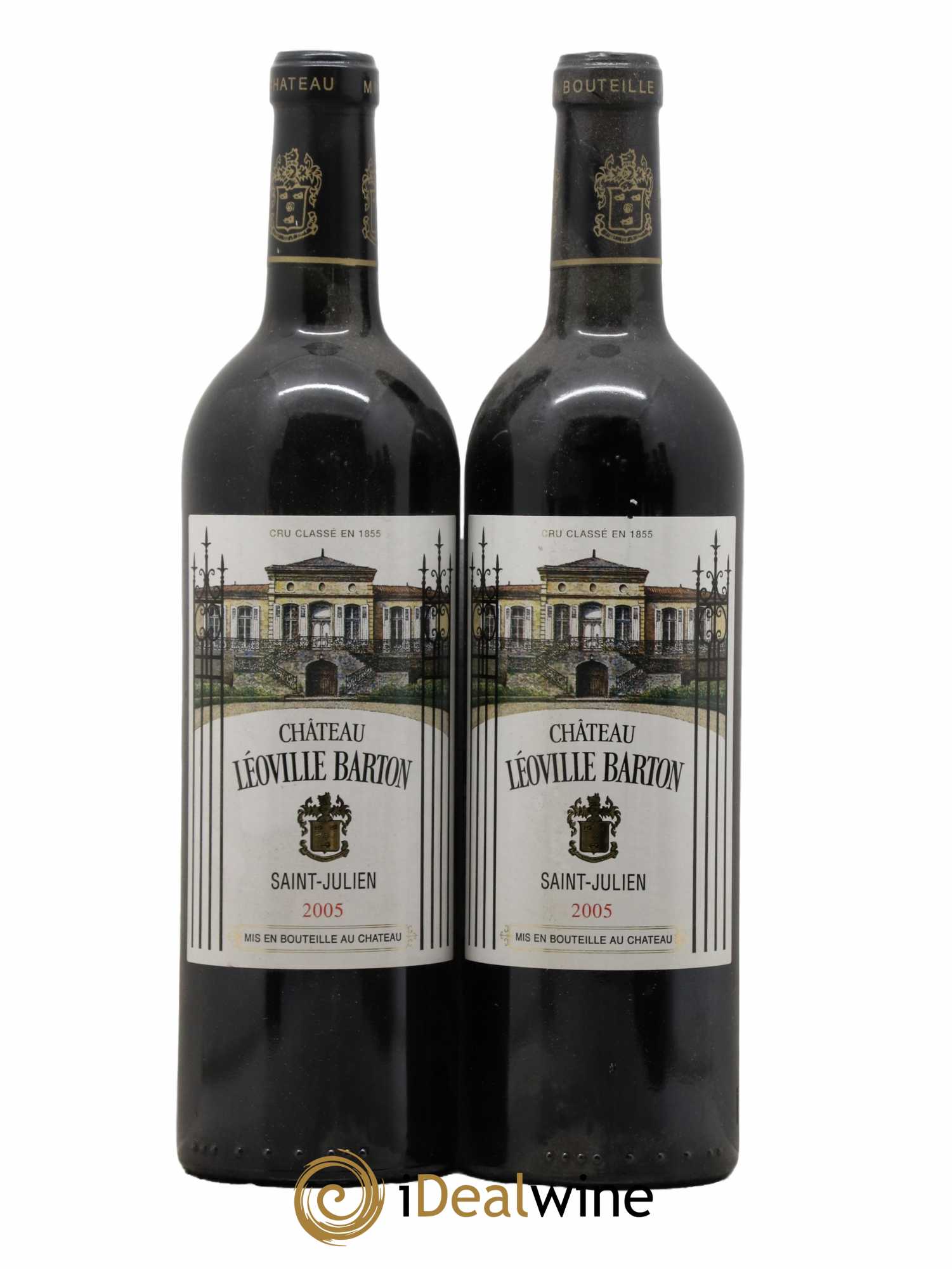 Château Léoville Barton 2ème Grand Cru Classé 2005 - Lot de 2 bouteilles - 0