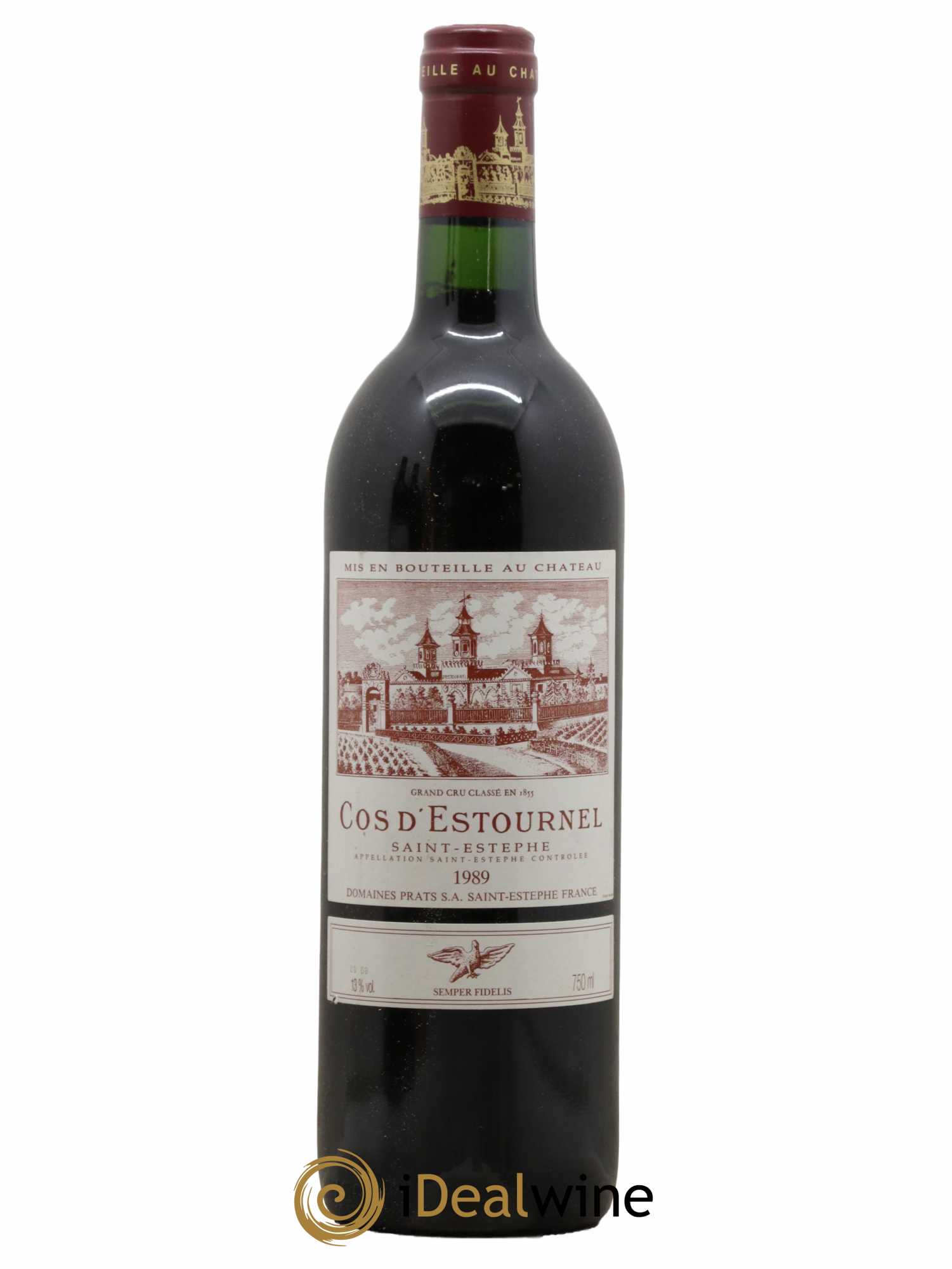 Cos d'Estournel 2ème Grand Cru Classé 1989 - Lot de 1 bouteille - 0