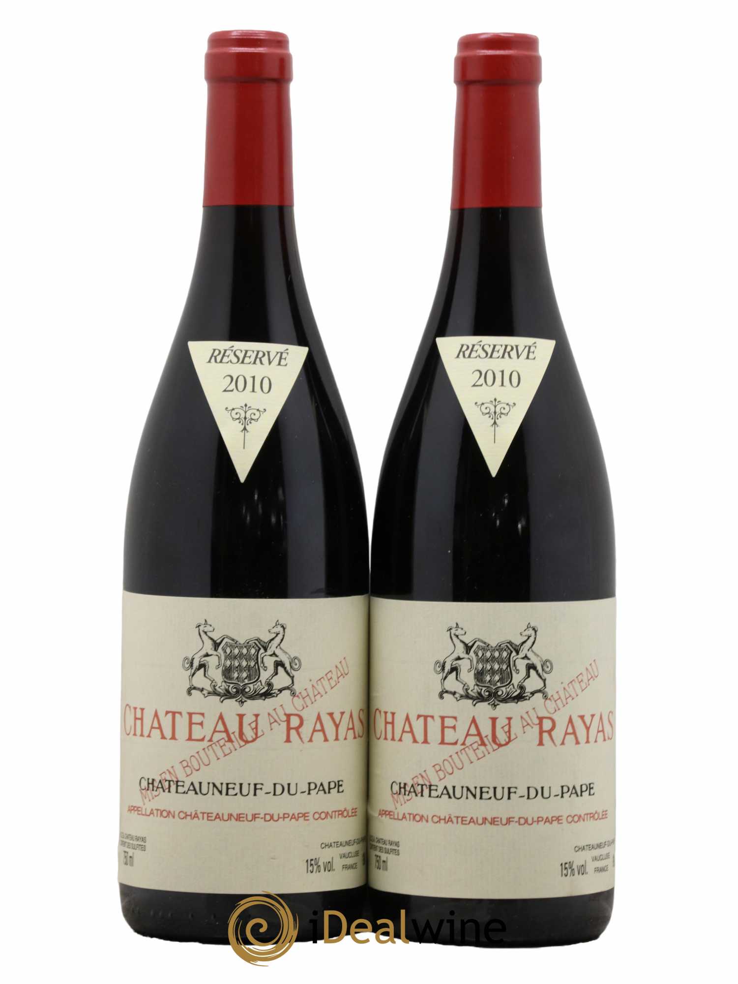 Châteauneuf-du-Pape Château Rayas Emmanuel Reynaud 2010 - Lot de 2 bouteilles - 0