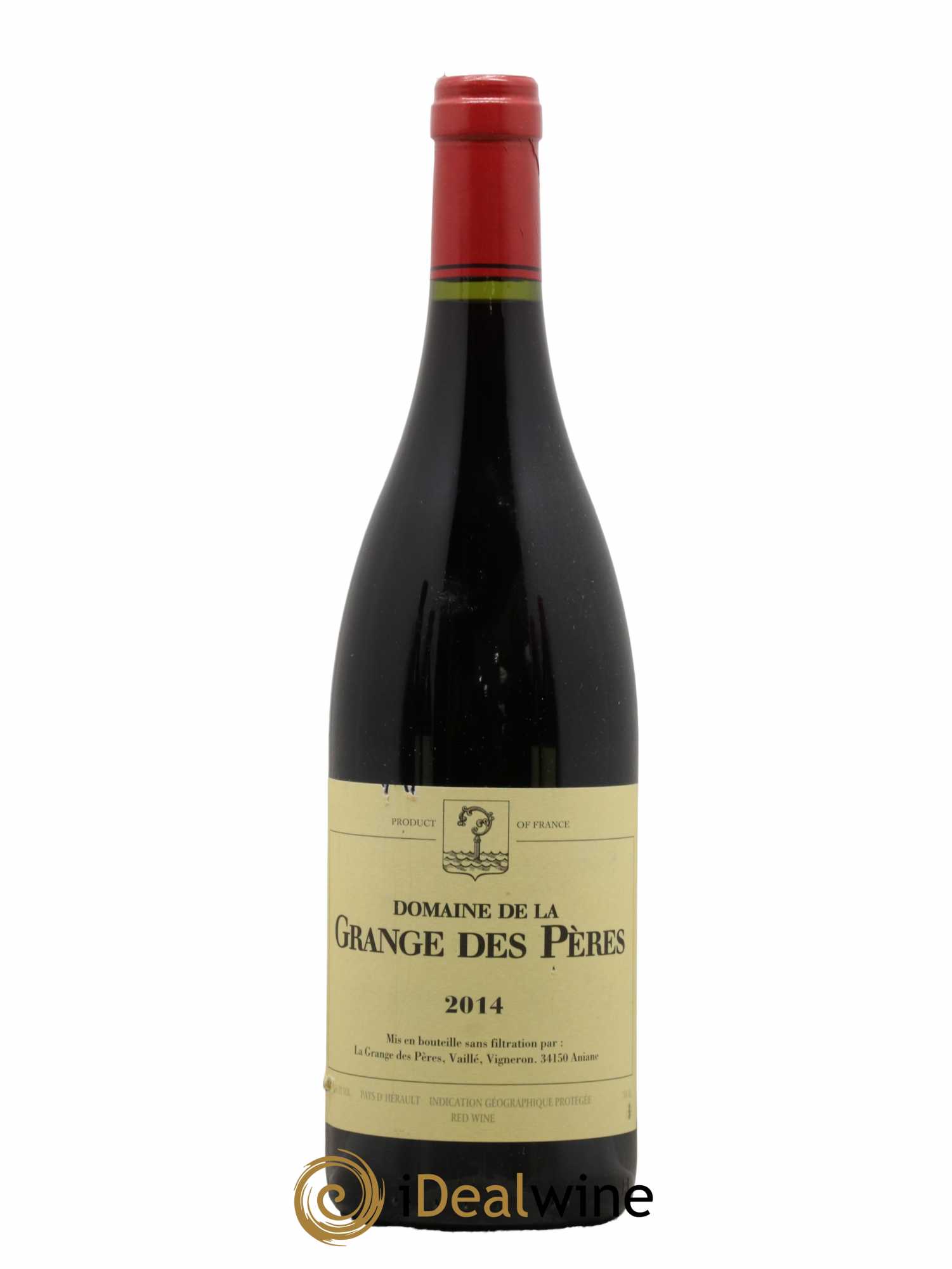 Pays d'Hérault Grange des Pères Laurent Vaillé 2014 - Lot de 1 bouteille - 0