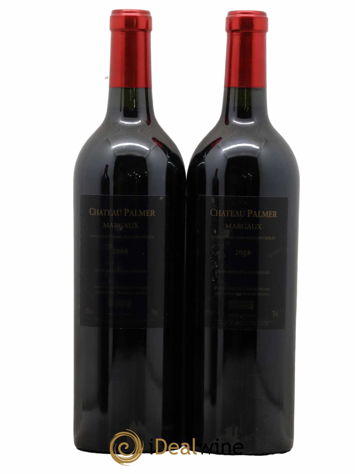 Château Palmer 3ème Grand Cru Classé 2008 - Lot de 2 bouteilles - 1