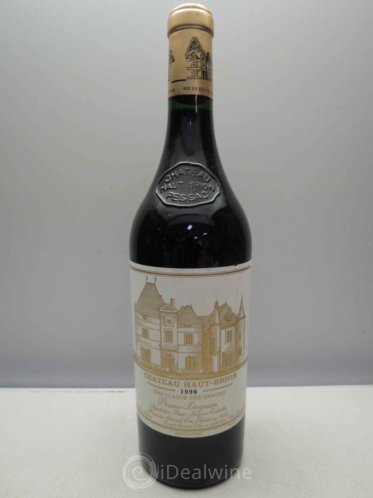Château Haut Brion 1er Grand Cru Classé 1998 - Lot de 1 bouteille - 0
