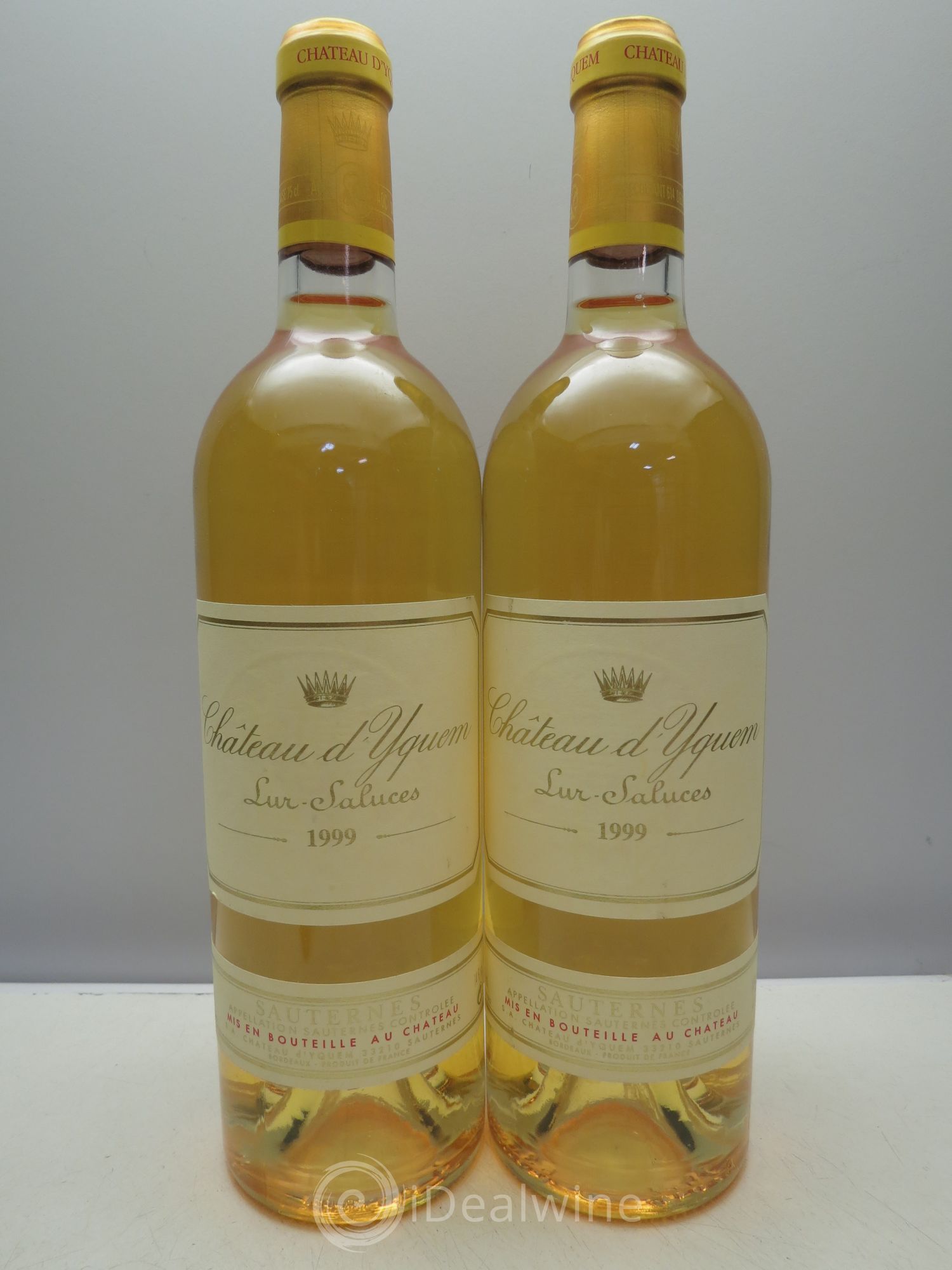 Château d' Yquem 1er Cru Classé Supérieur 1999 - Lotto di 2 bottiglie - 0