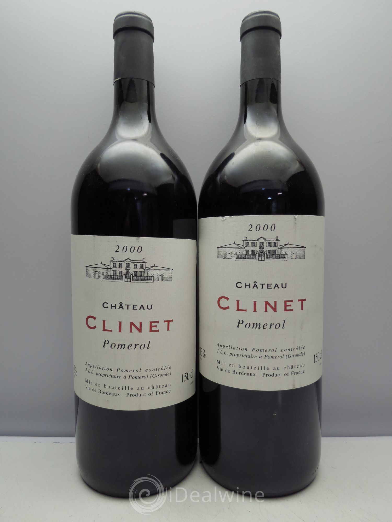Château Clinet 2000 - Lot de 2 magnums - 0
