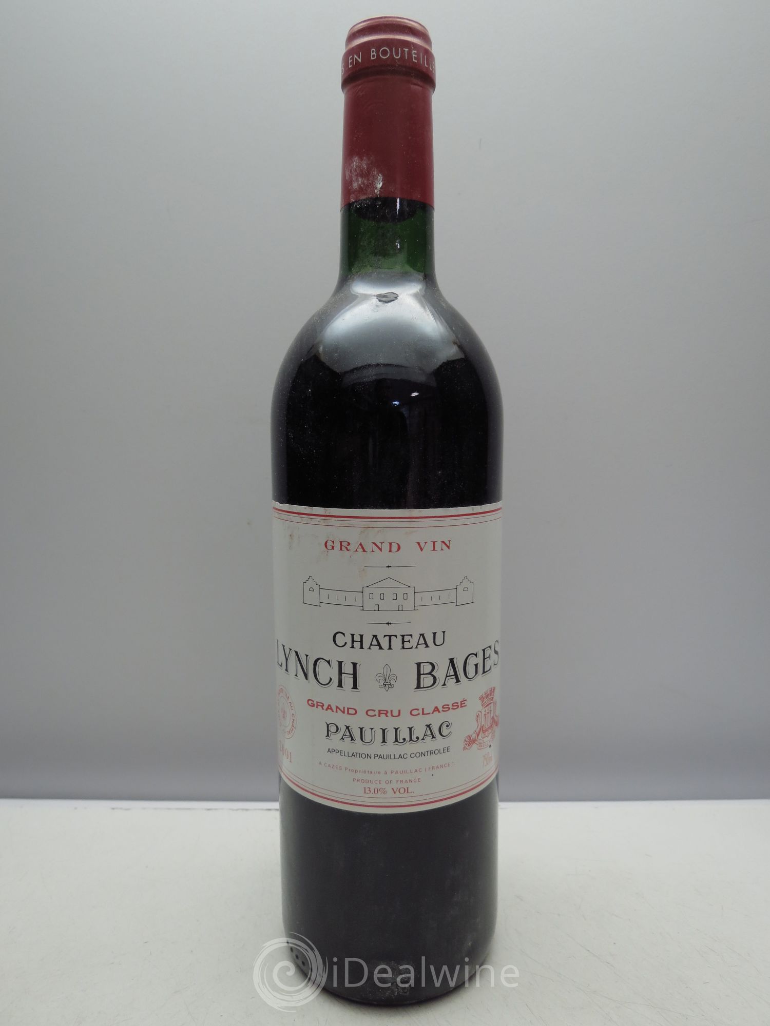 Château Lynch Bages 5ème Grand Cru Classé 2001 - Lot de 12 bouteilles - 0