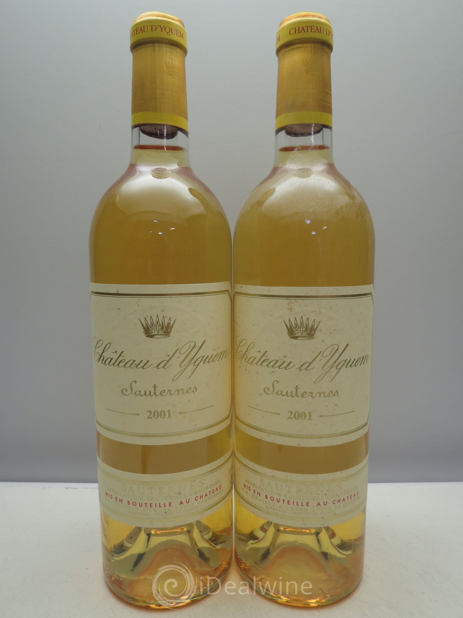 Château d' Yquem 1er Cru Classé Supérieur 2001 - Lotto di 2 bottiglie - 0