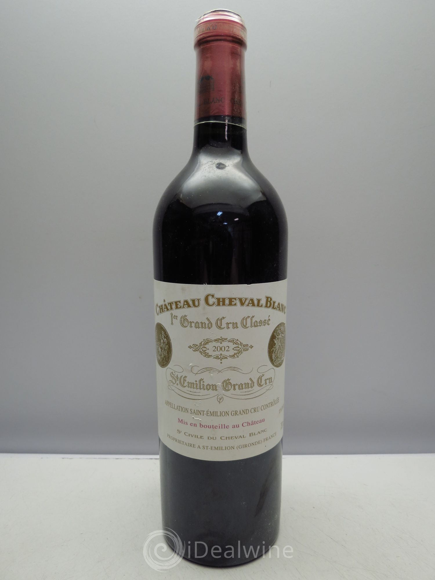 Château Cheval Blanc 1er Grand Cru Classé A 2002 - Lot de 1 bouteille - 0
