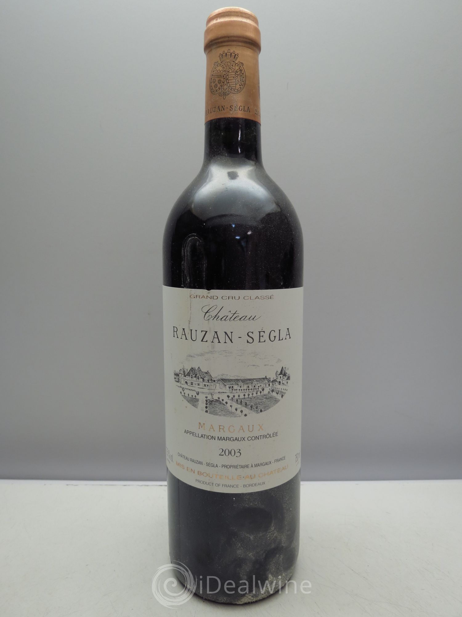 Château Rauzan Ségla Grand Cru Classé 2003 - Lot de 12 bouteilles - 0