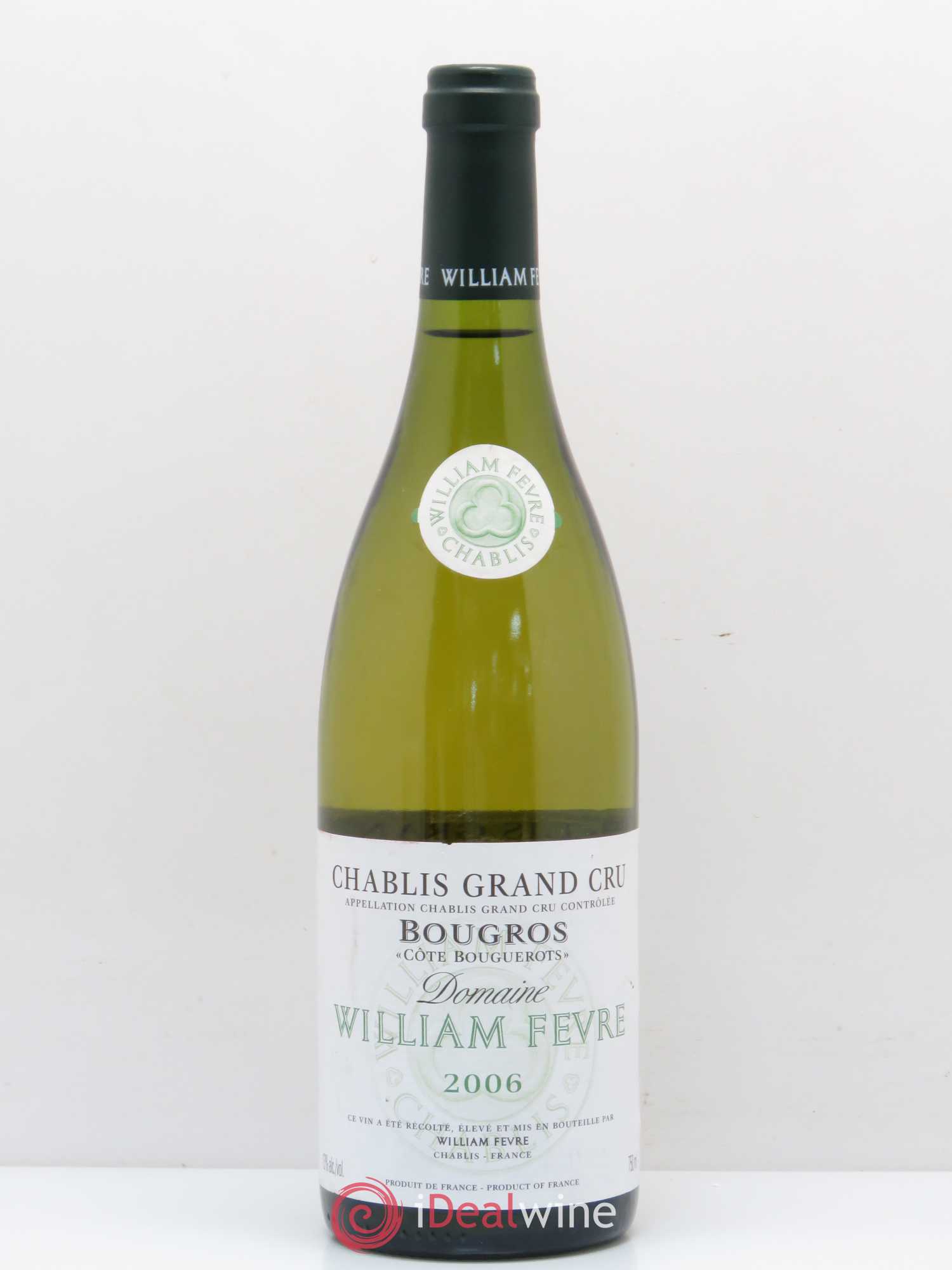 Chablis Grand Cru William Fèvre Bougros 2006 - Posten von 1 Flasche - 0
