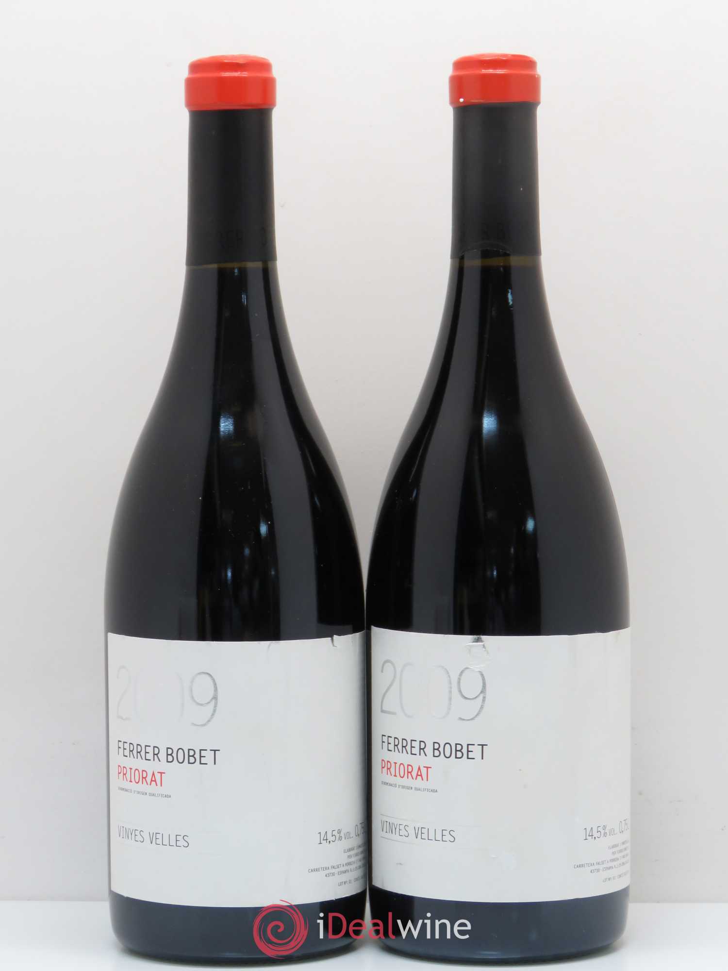 Priorat DOCA Priorat Ferrer Bobet Vinyles Velles 2009 - Posten von 2 Flaschen - 0