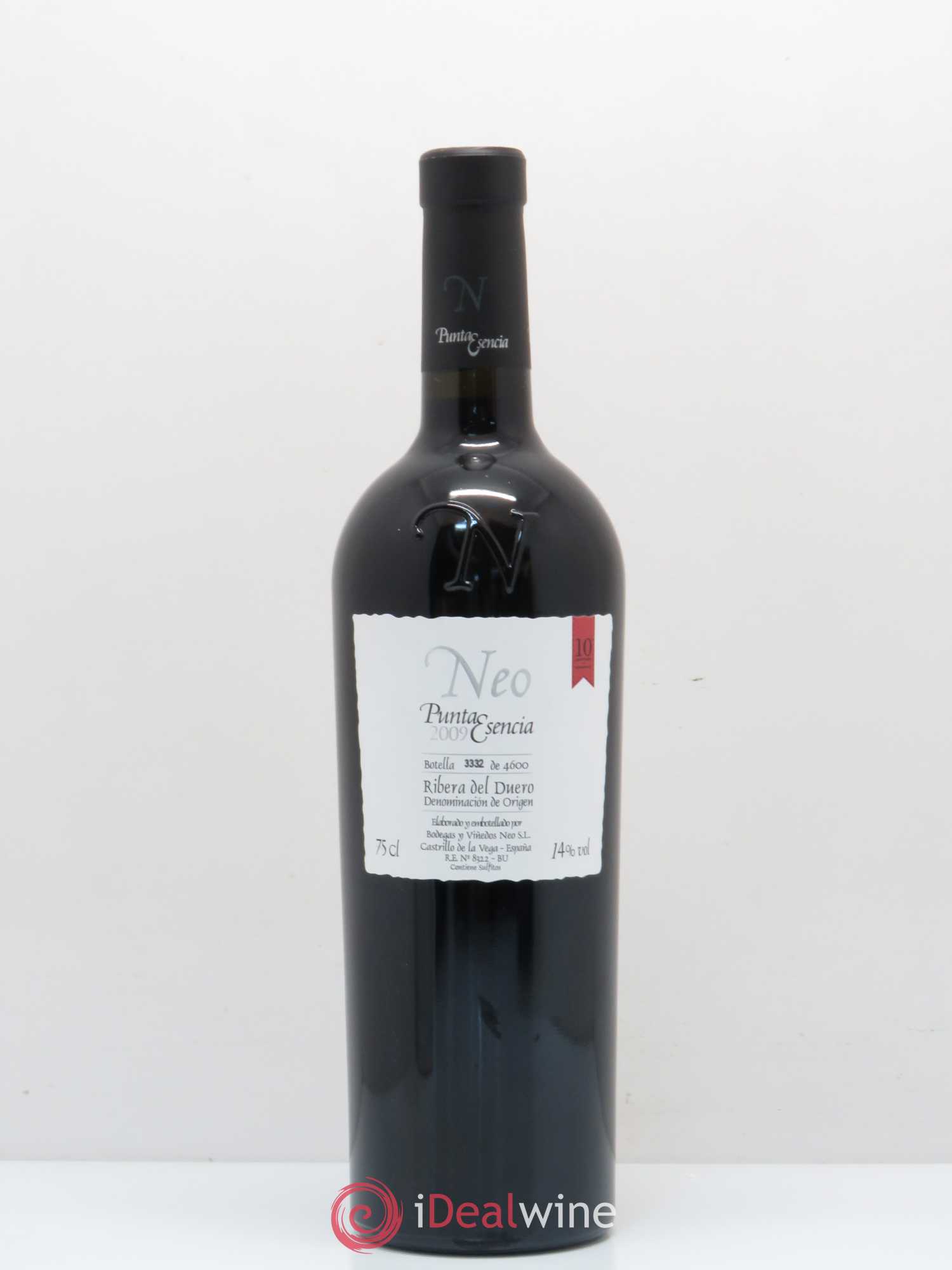 Ribera Del Duero DO Neo Punta Esencia Bodegas y Vinedos Neo 2009 - Posten von 1 Flasche - 0