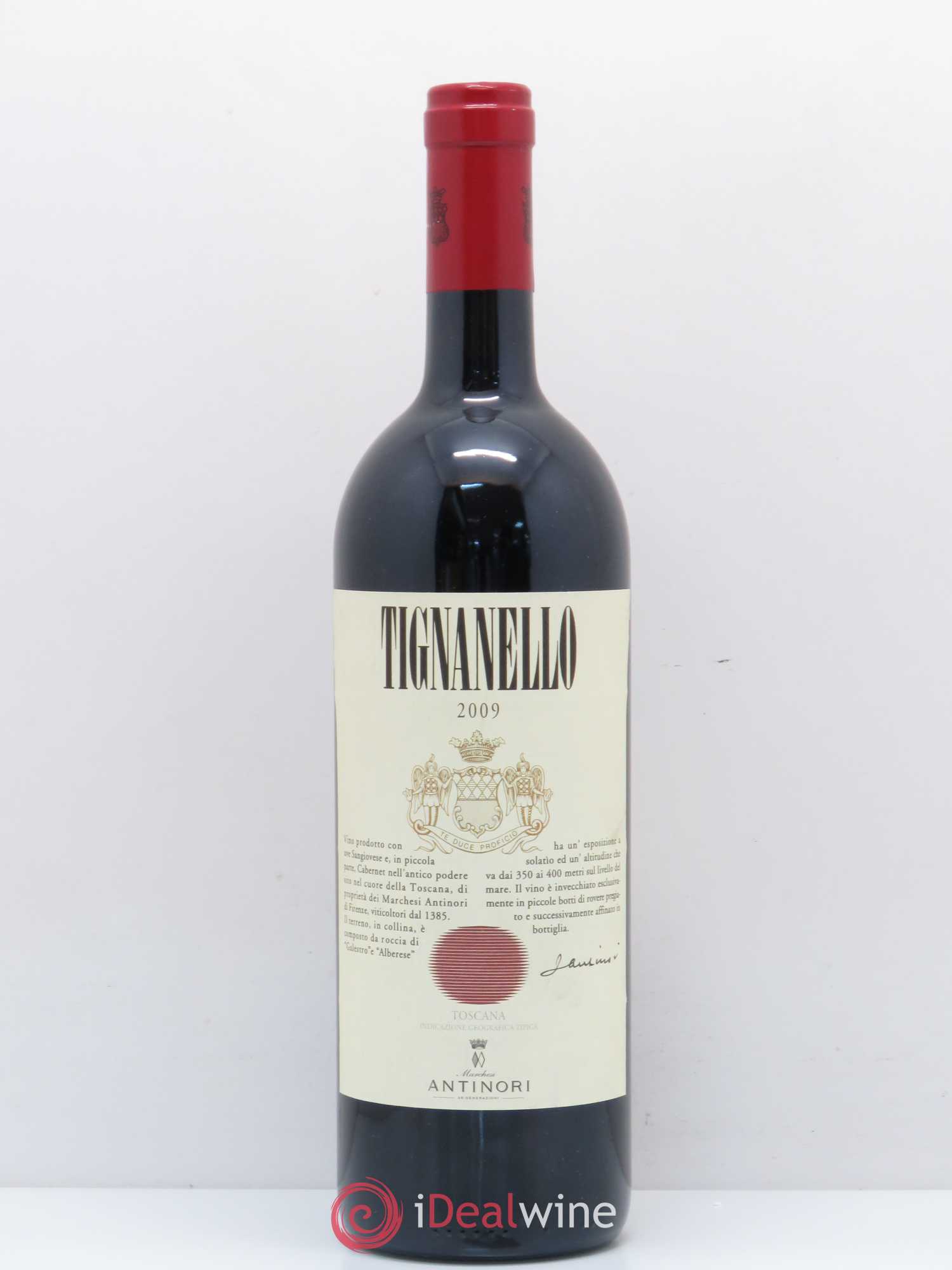 Toscana IGT Tignanello Tenuta Tignanello - Marchesi Antinori 2009 - Lotto di 1 bottiglia - 0