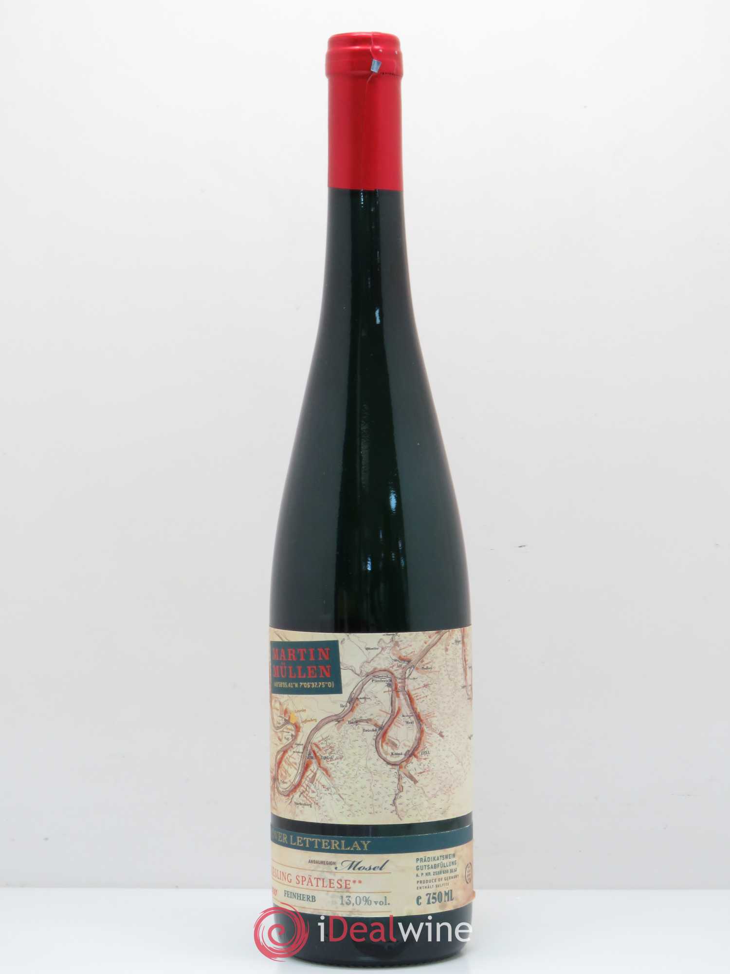 Divers Riesling Spatlese Feinherb Krover Letterlay Martin Mullen 2011 - Posten von 1 Flasche - 0