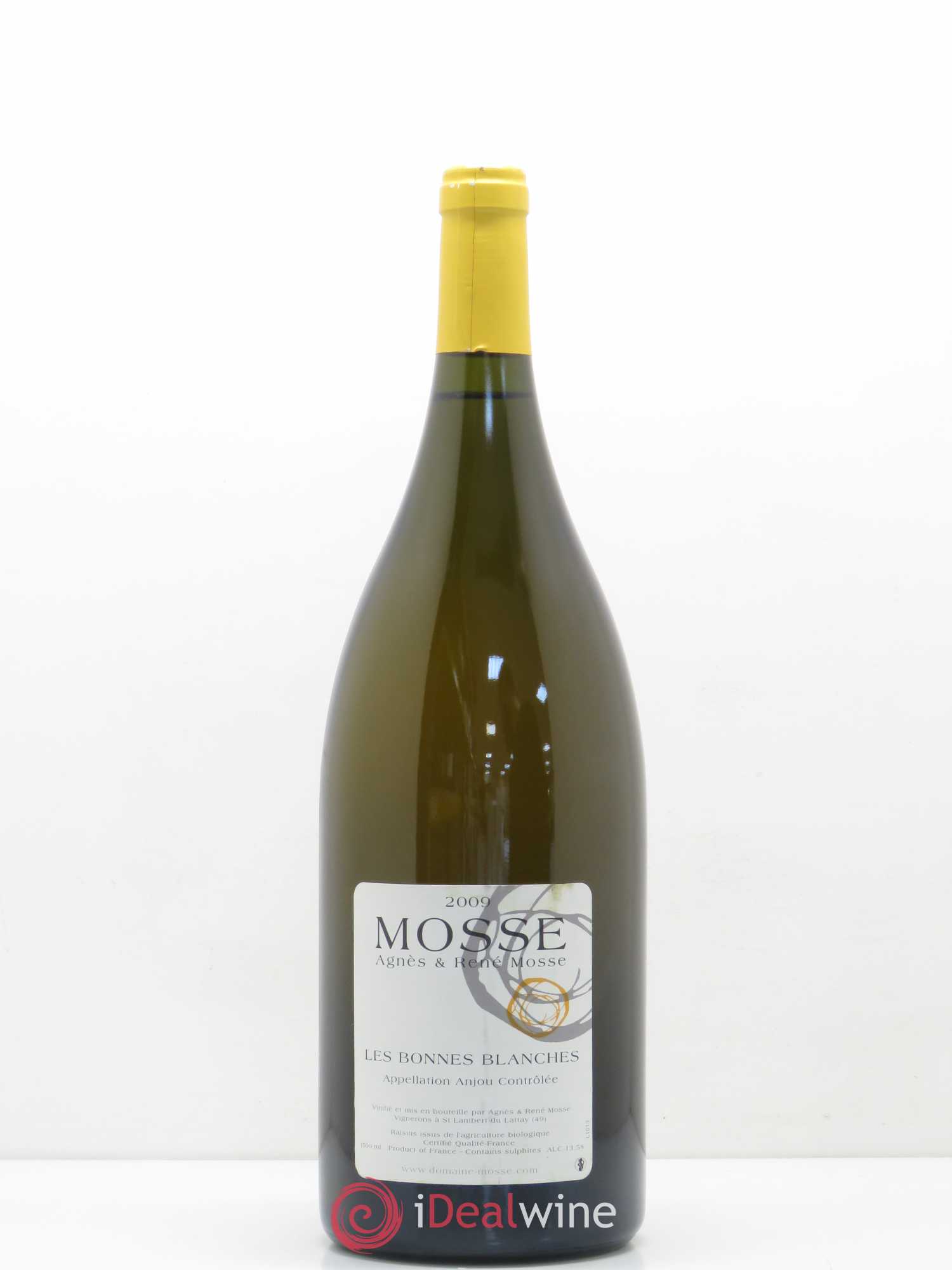 Vin de France Les Bonnes Blanches Domaine Mosse 2009 - Posten von 1 Magnum - 0