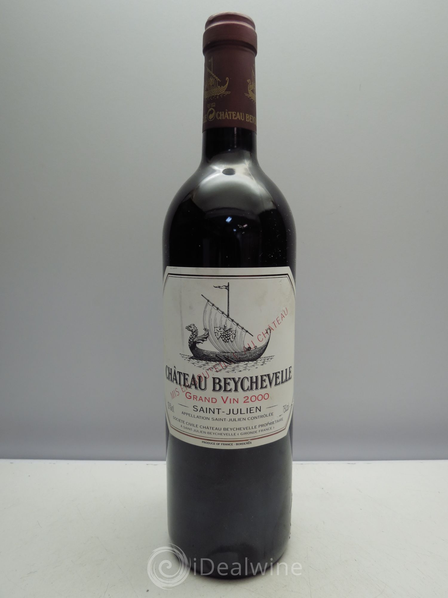 Château Beychevelle 4ème Grand Cru Classé 2000 - Lot de 1 bouteille - 0