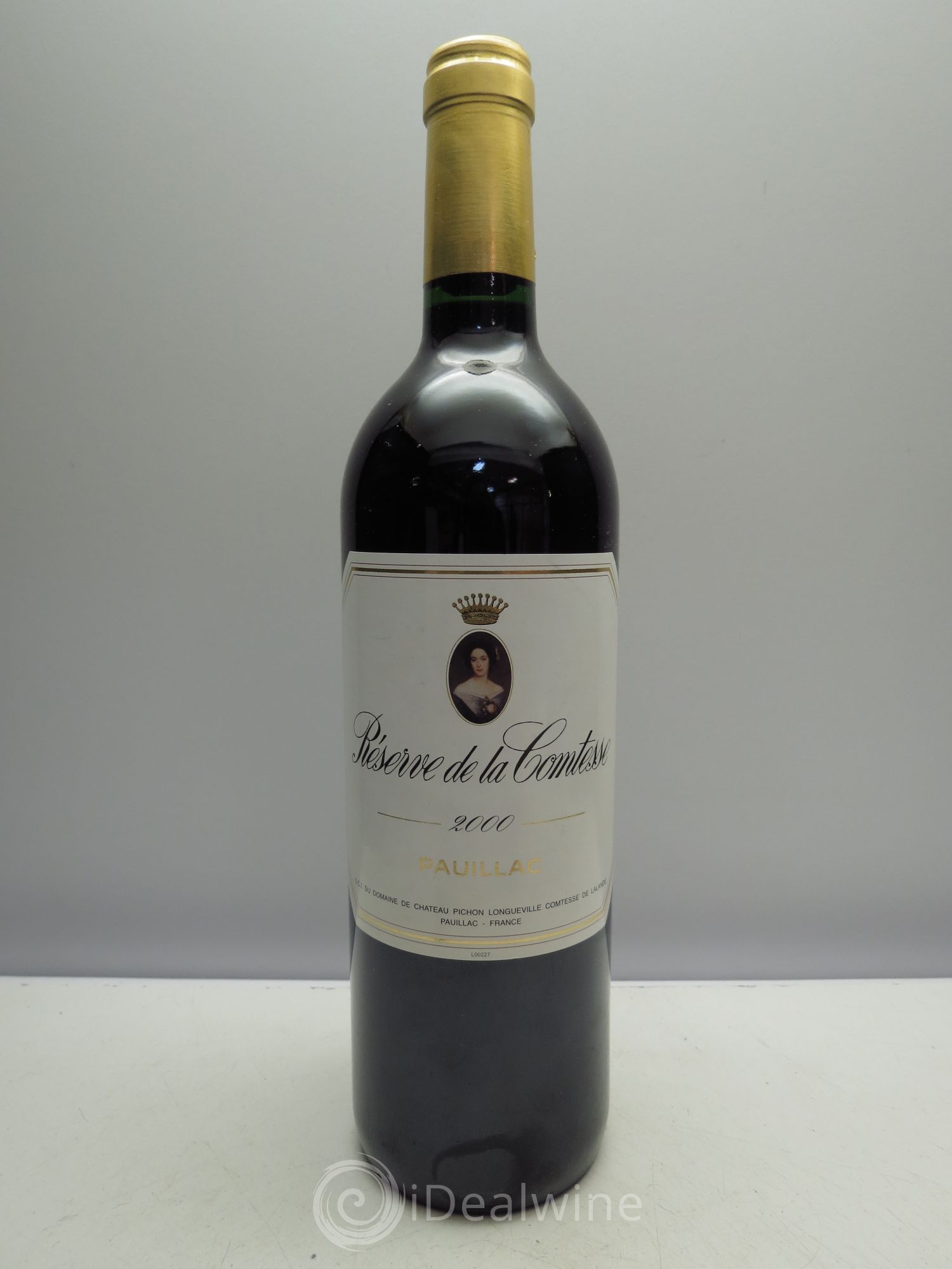 Réserve de la Comtesse Second Vin 2000 - Lot de 1 bouteille - 0
