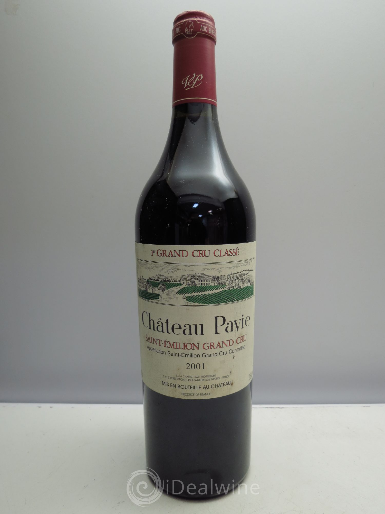 Château Pavie 1er Grand Cru Classé A 2001 - Lot de 1 bouteille - 0