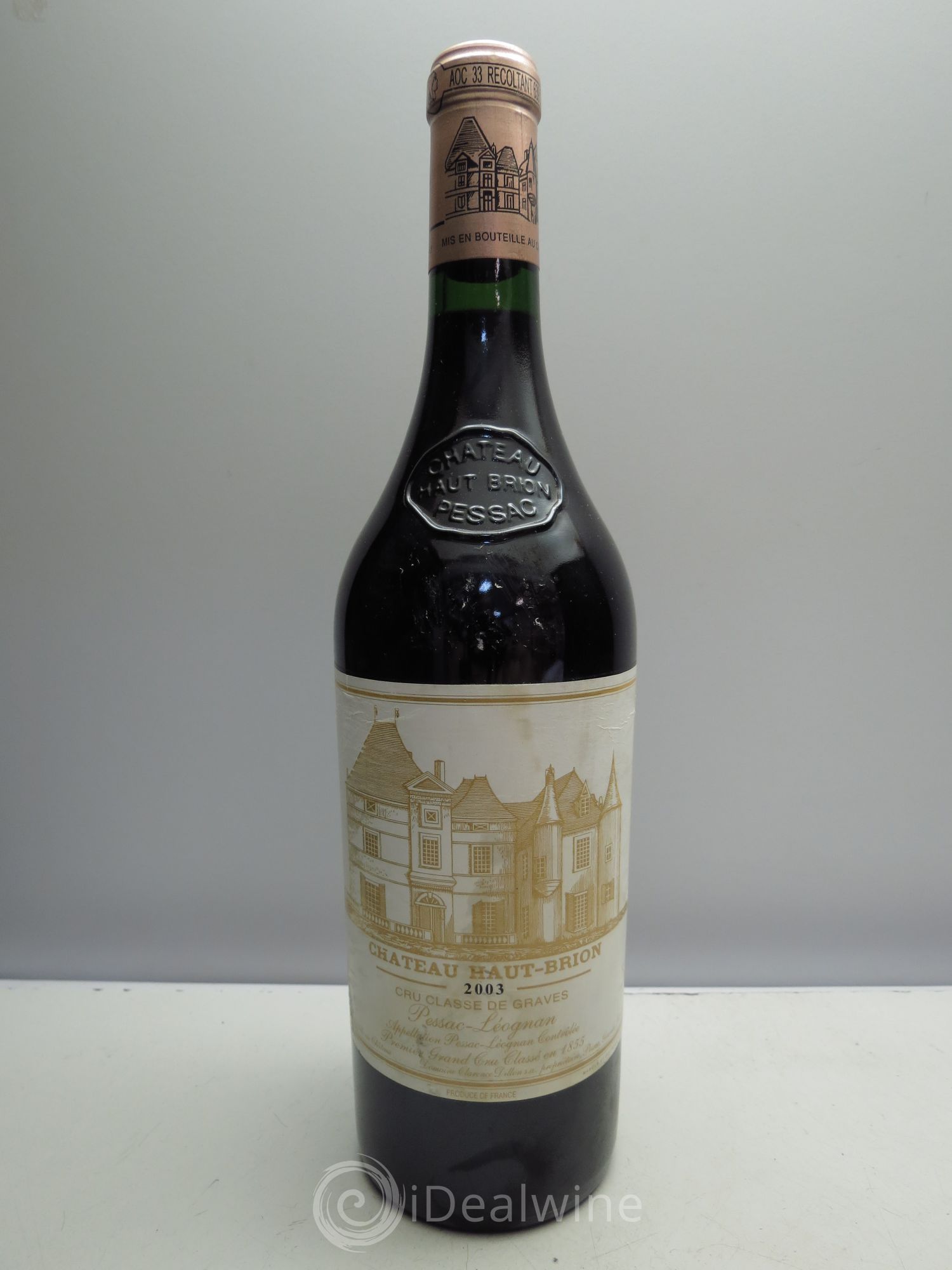 Château Haut Brion 1er Grand Cru Classé 2003 - Lot de 1 bouteille - 0