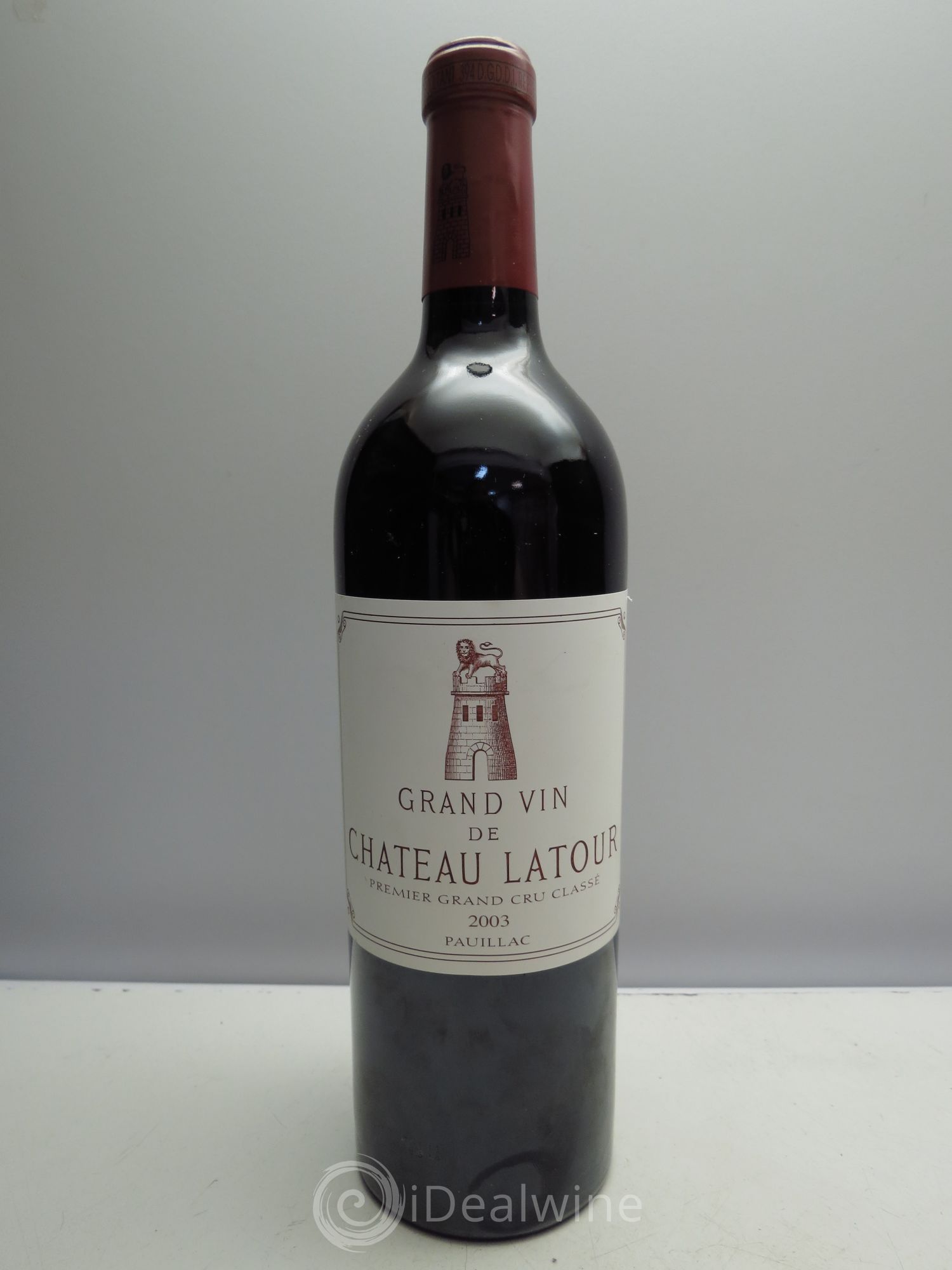 Château Latour 1er Grand Cru Classé 2003 - Lot de 1 bouteille - 0