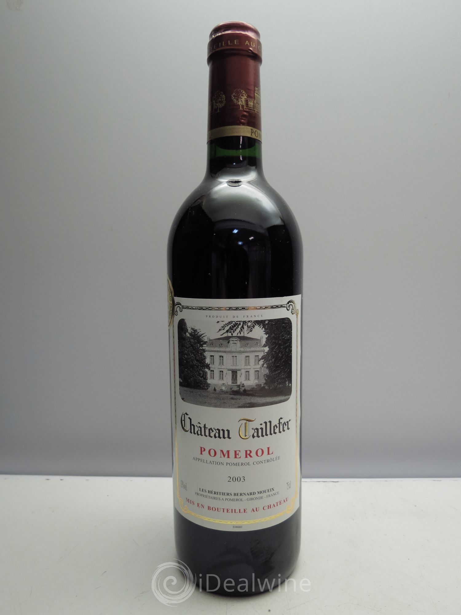 Château Taillefer 2003 - Lot de 1 bouteille - 0