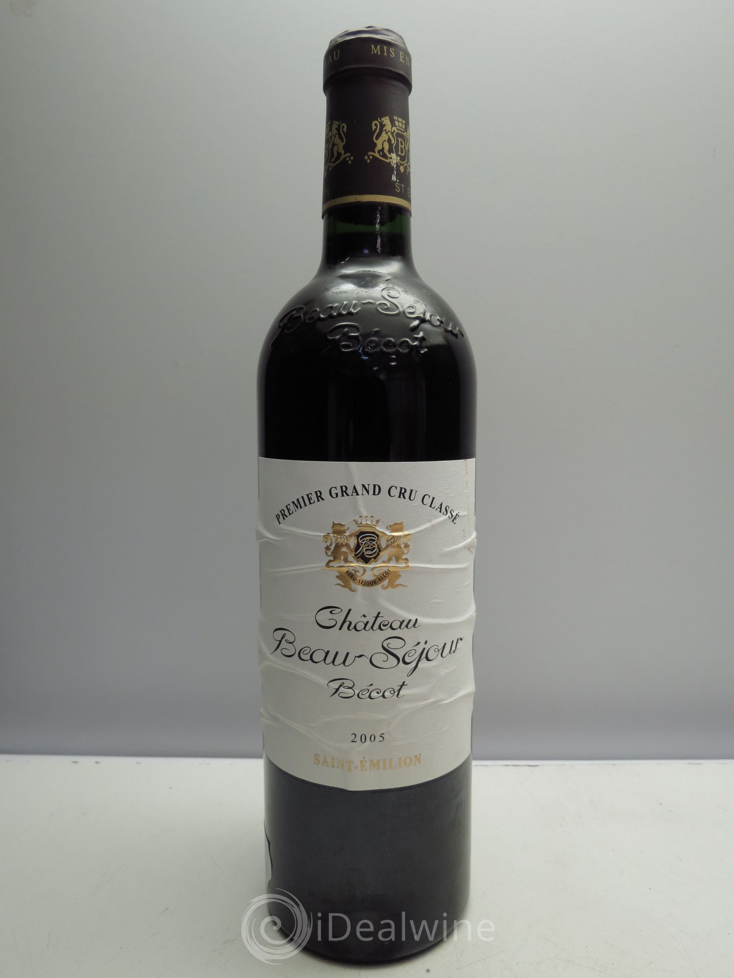 Château Beau-Séjour Bécot 1er Grand Cru Classé B 2005 - Lot de 1 bouteille - 0