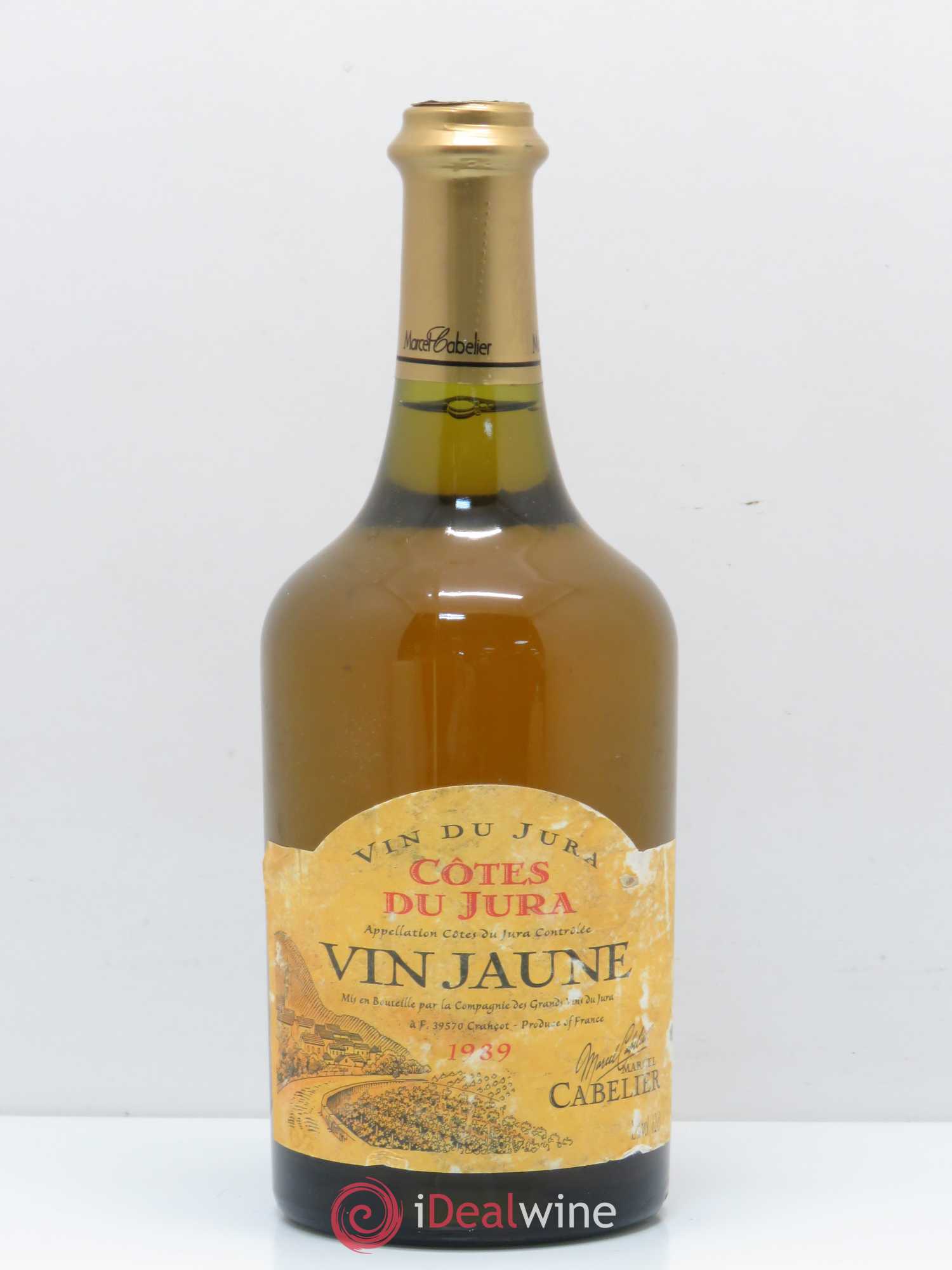Arbois Vin Jaune Marcel Cabelier 1989 - Lot de 1 bouteille - 0