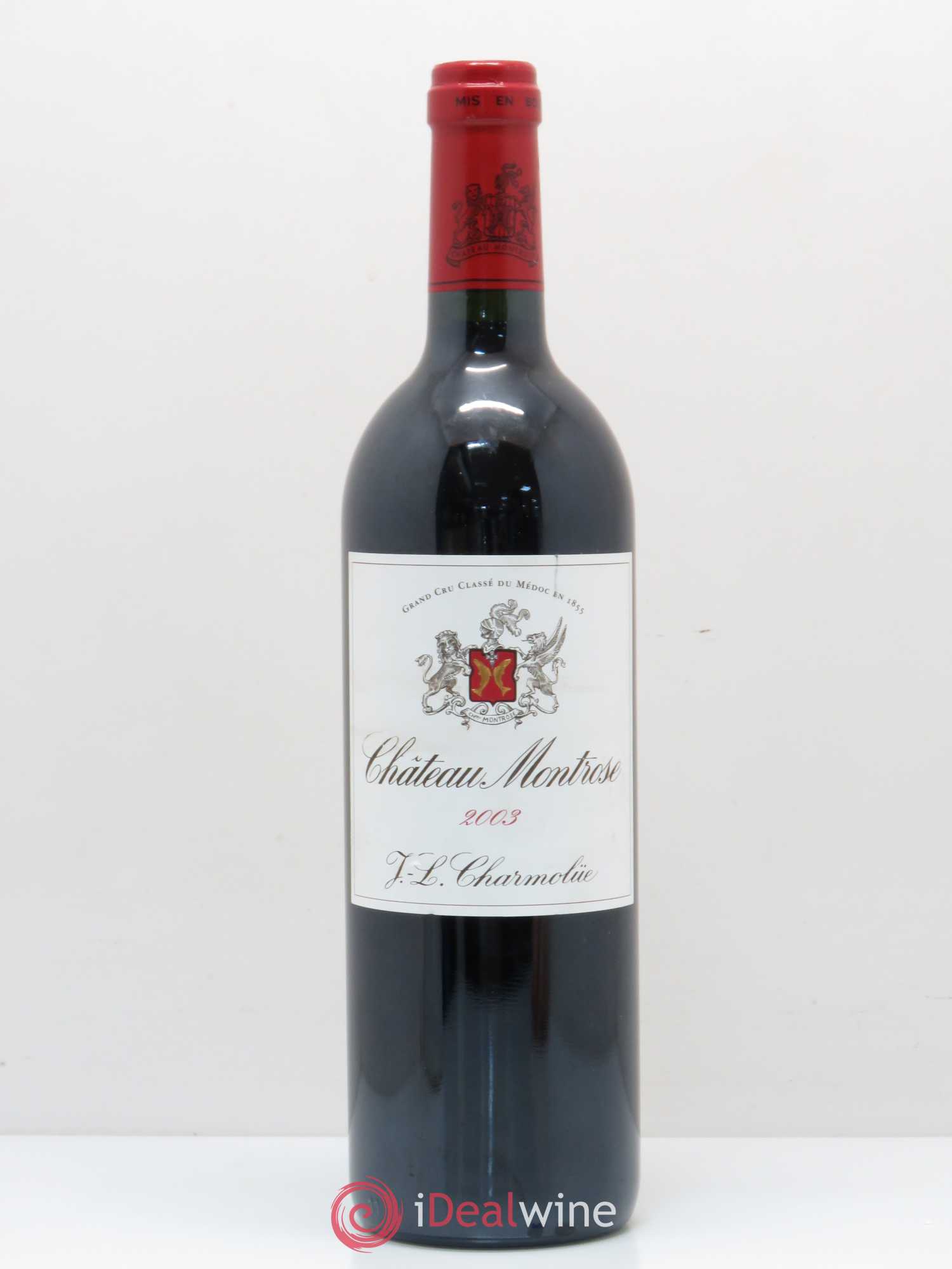Château Montrose 2ème Grand Cru Classé 2003 - Lot de 1 bouteille - 0