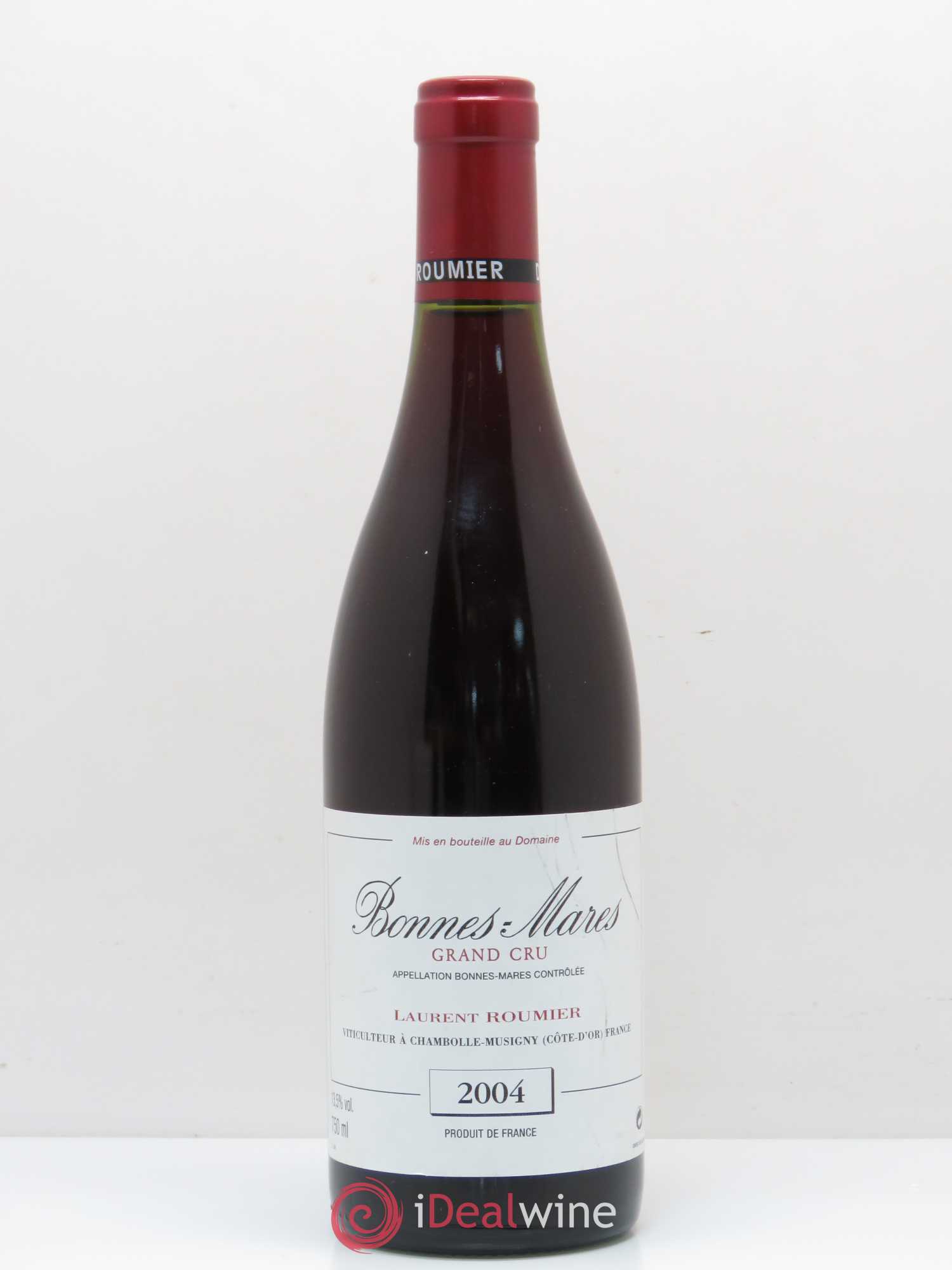 Bonnes-Mares Grand Cru Laurent Roumier 2004 - Lot de 1 bouteille - 0