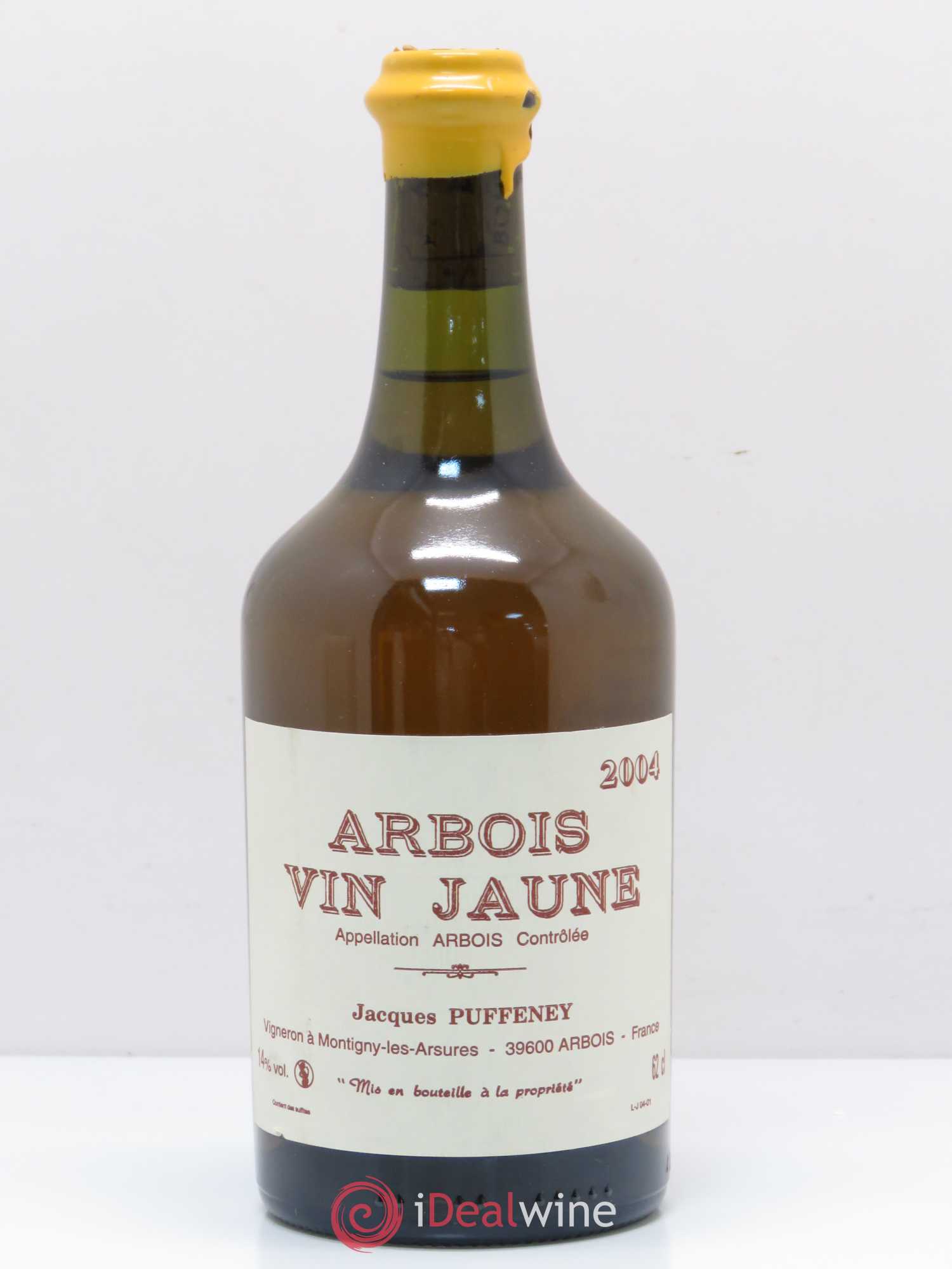 Arbois Vin Jaune Jacques Puffeney 2004 - Lot de 1 bouteille - 0
