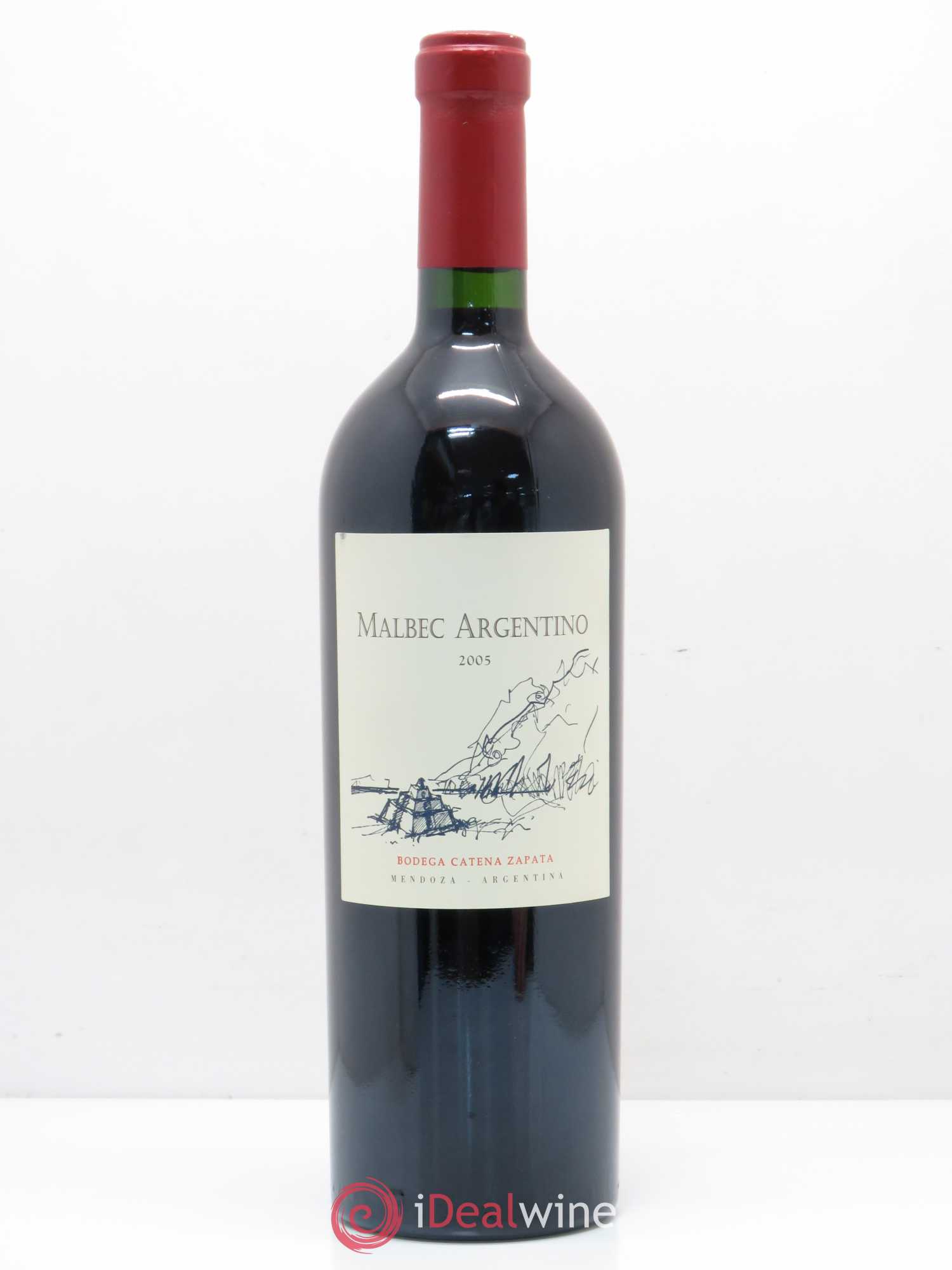 Mendoza Malbec Argentino Bodega Catena Zapata 2005 - Posten von 1 Flasche - 0