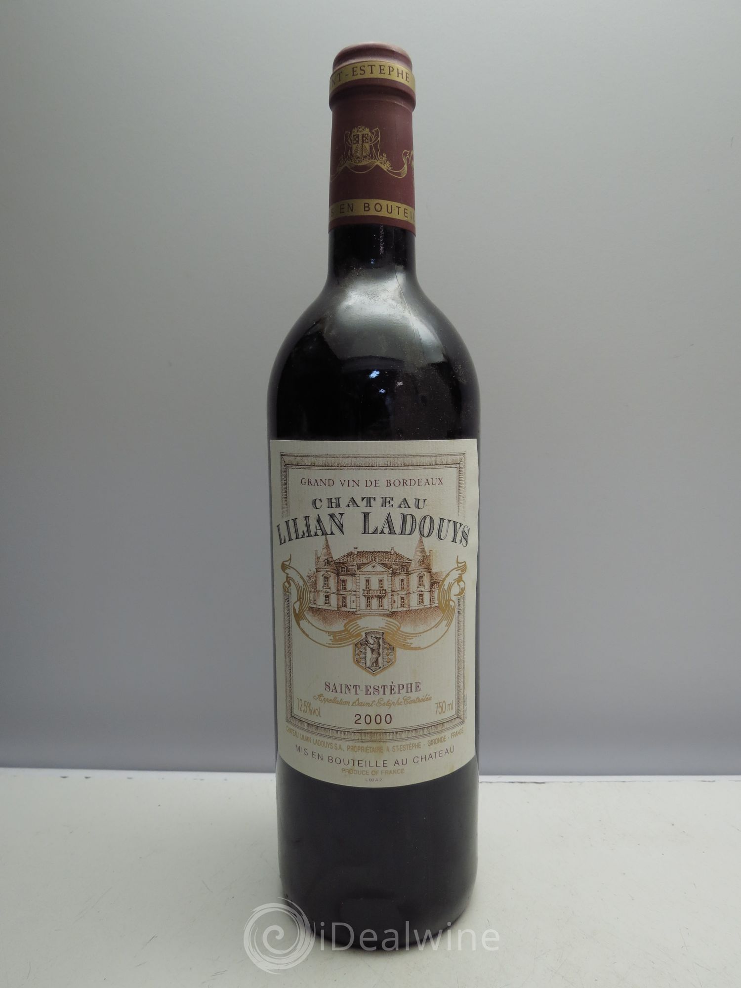Château Lilian Ladouys Cru Bourgeois 2000 - Lot de 6 bouteilles - 0