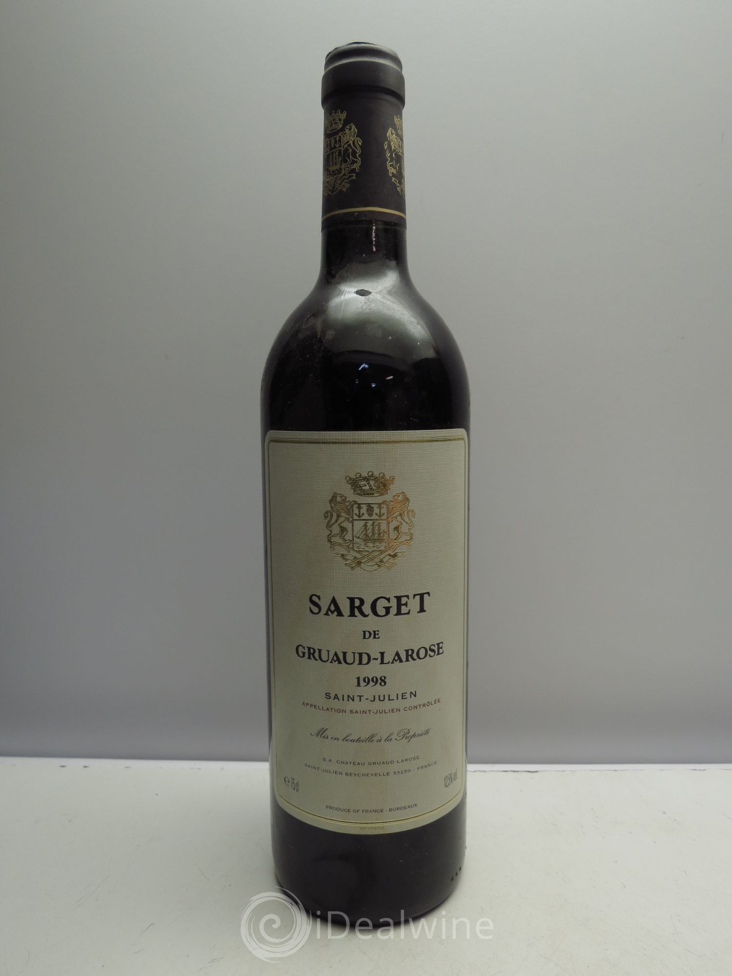 Sarget de Gruaud Larose Second Vin 1998 - Lot de 6 bouteilles - 0